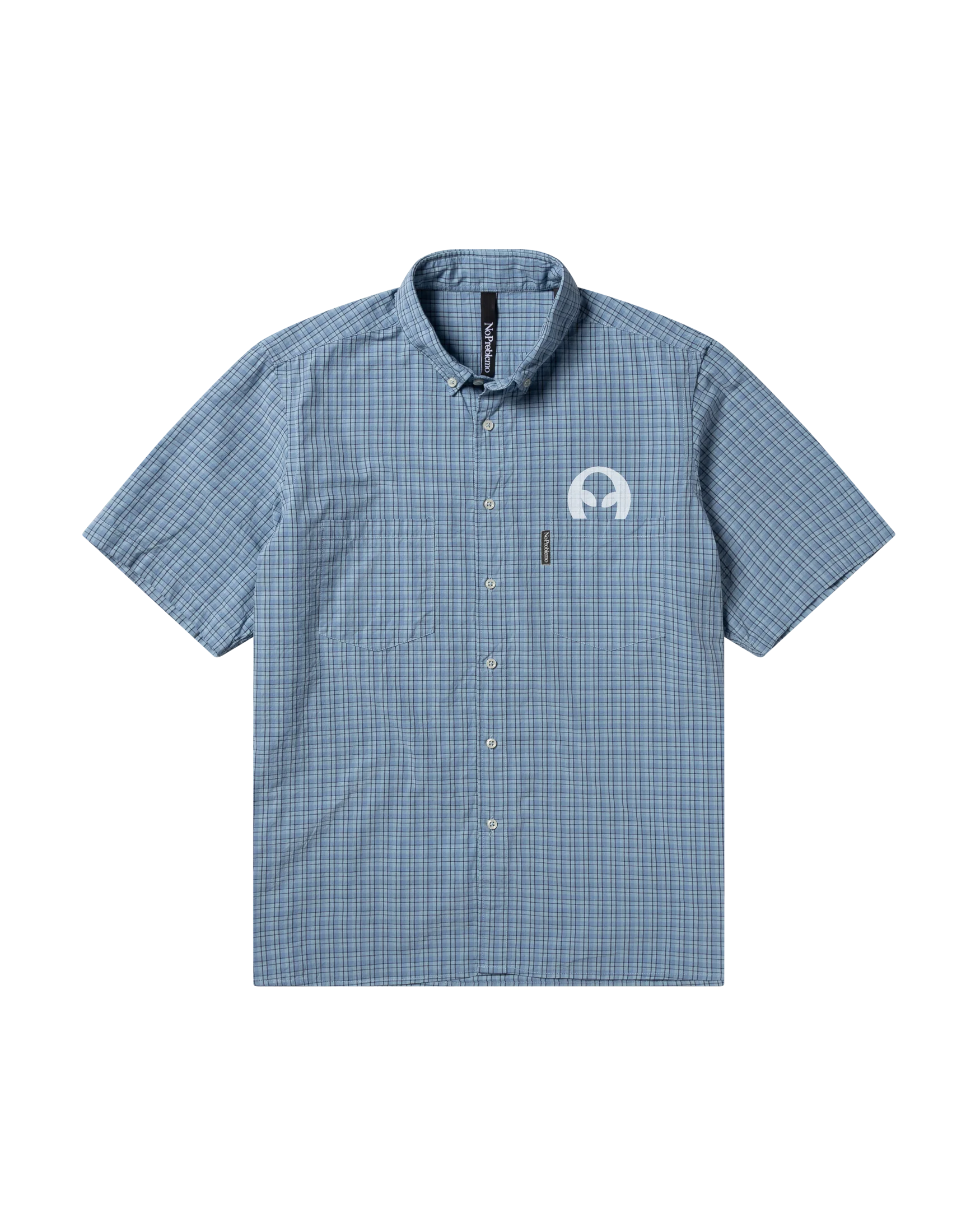 Alien-O Print SS Check Shirt