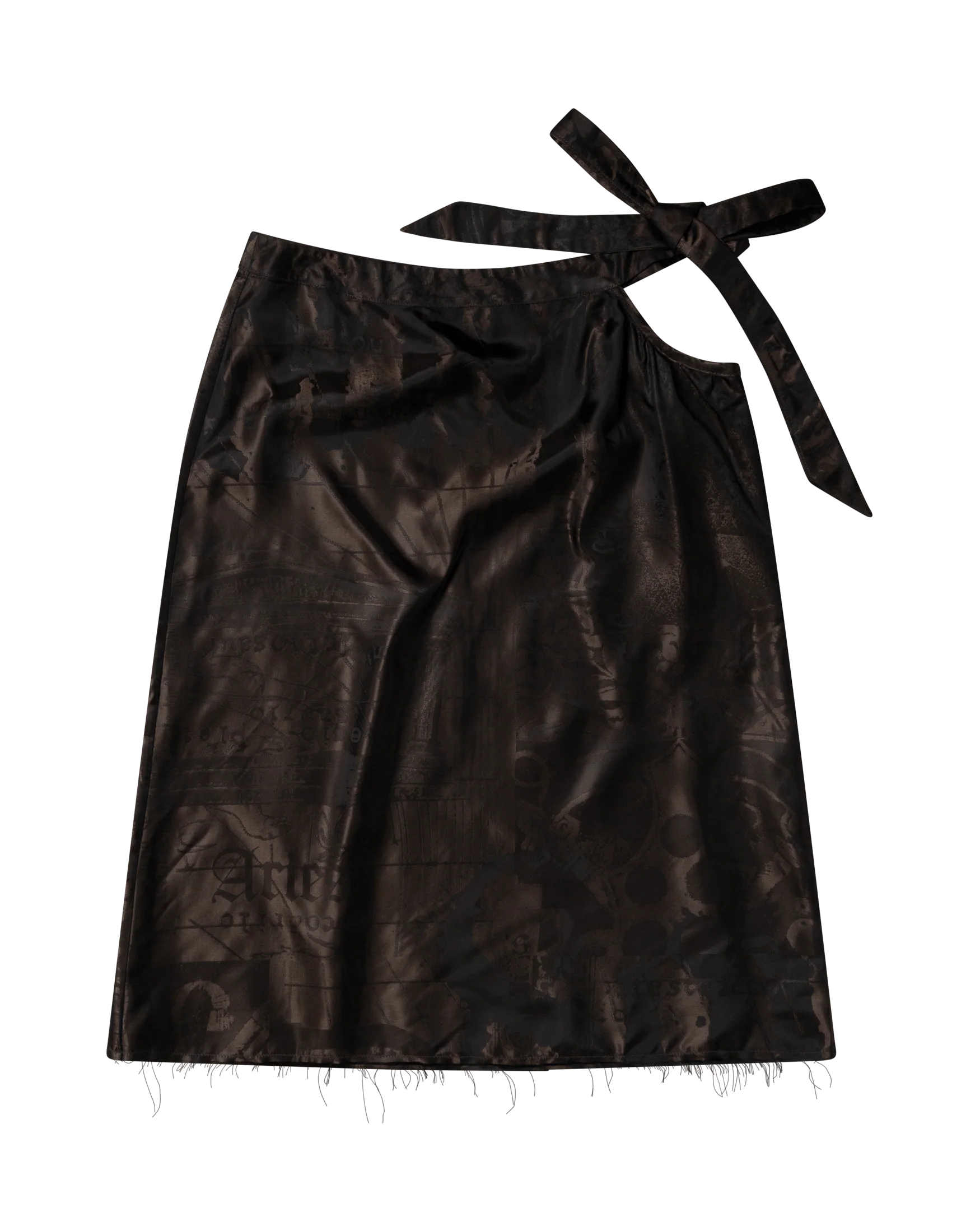 Aries Slaughter Jacquard Midi Skirt