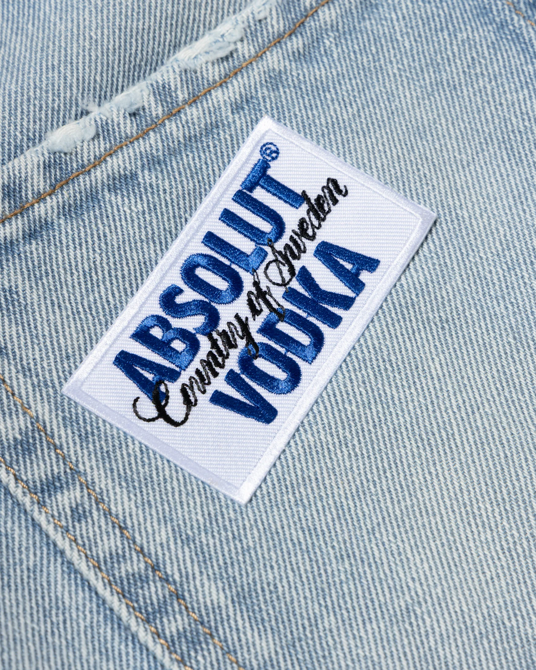 Aries x Absolut Haring Embellished Lilly Jean - Image 4