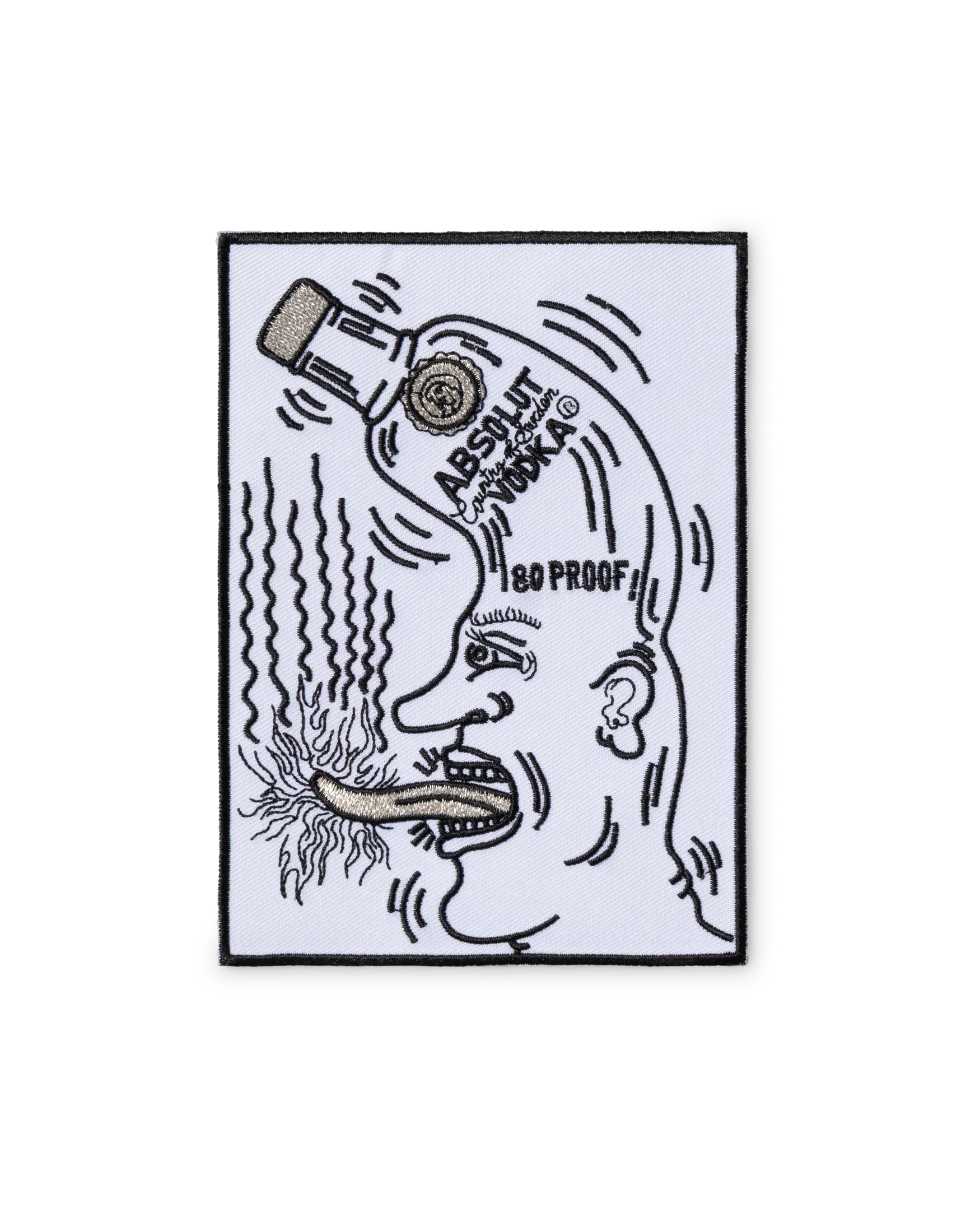 Aries x Absolut Haring Embroidered Patch Pack - Image 3