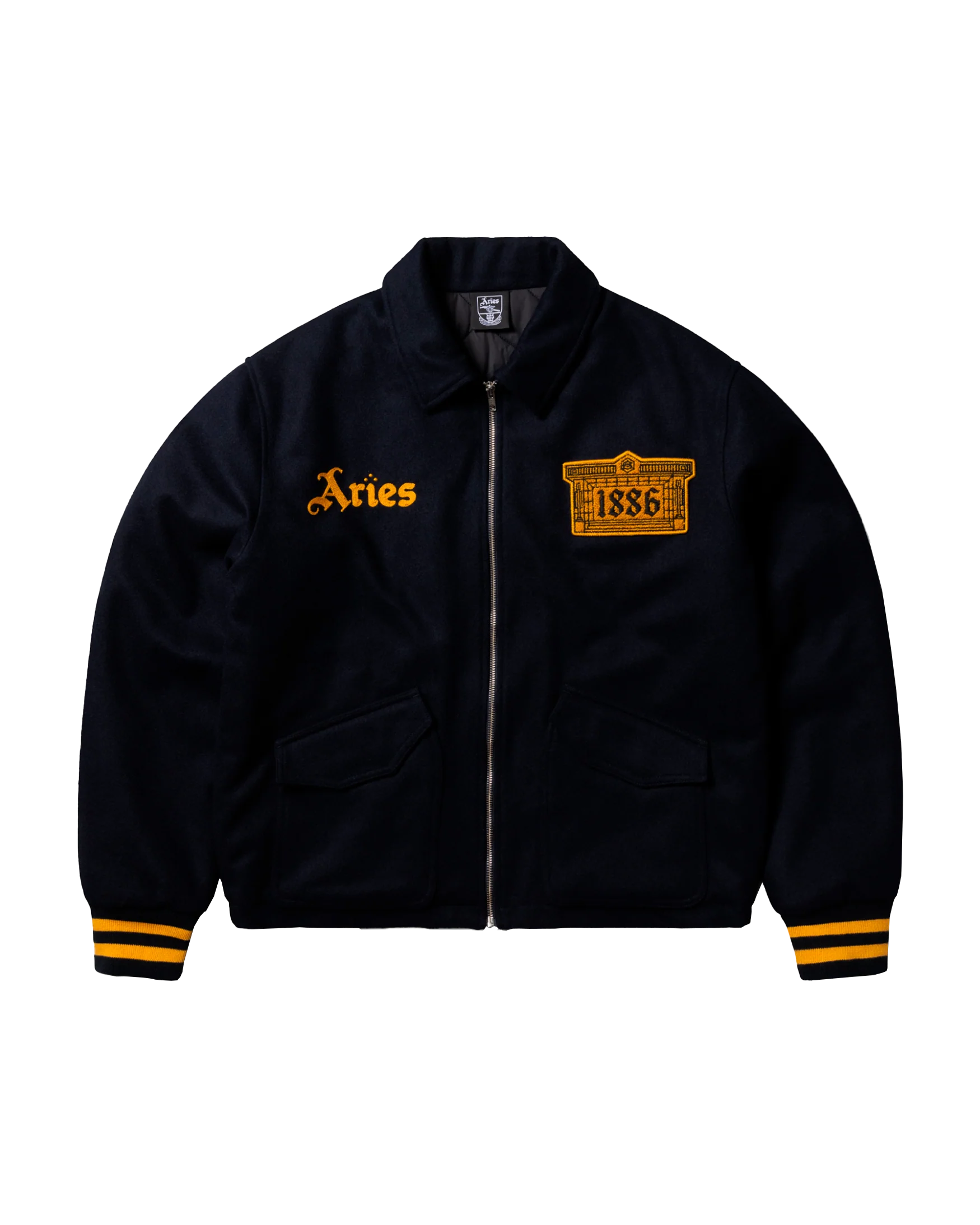 Arsenal X Aries Wool Bomber Jacket