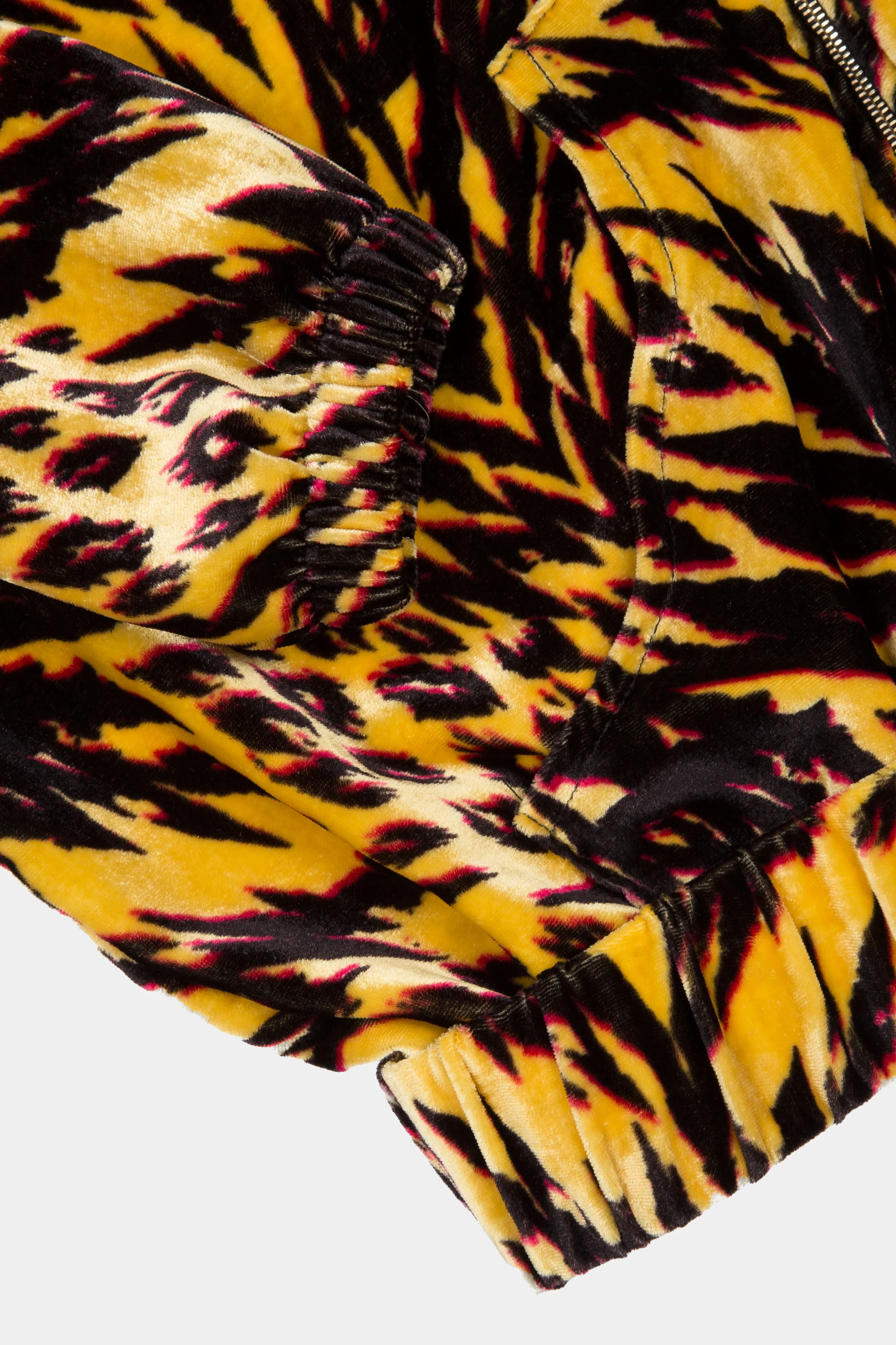 Animal Velvet Tracksuit Top - Image 4