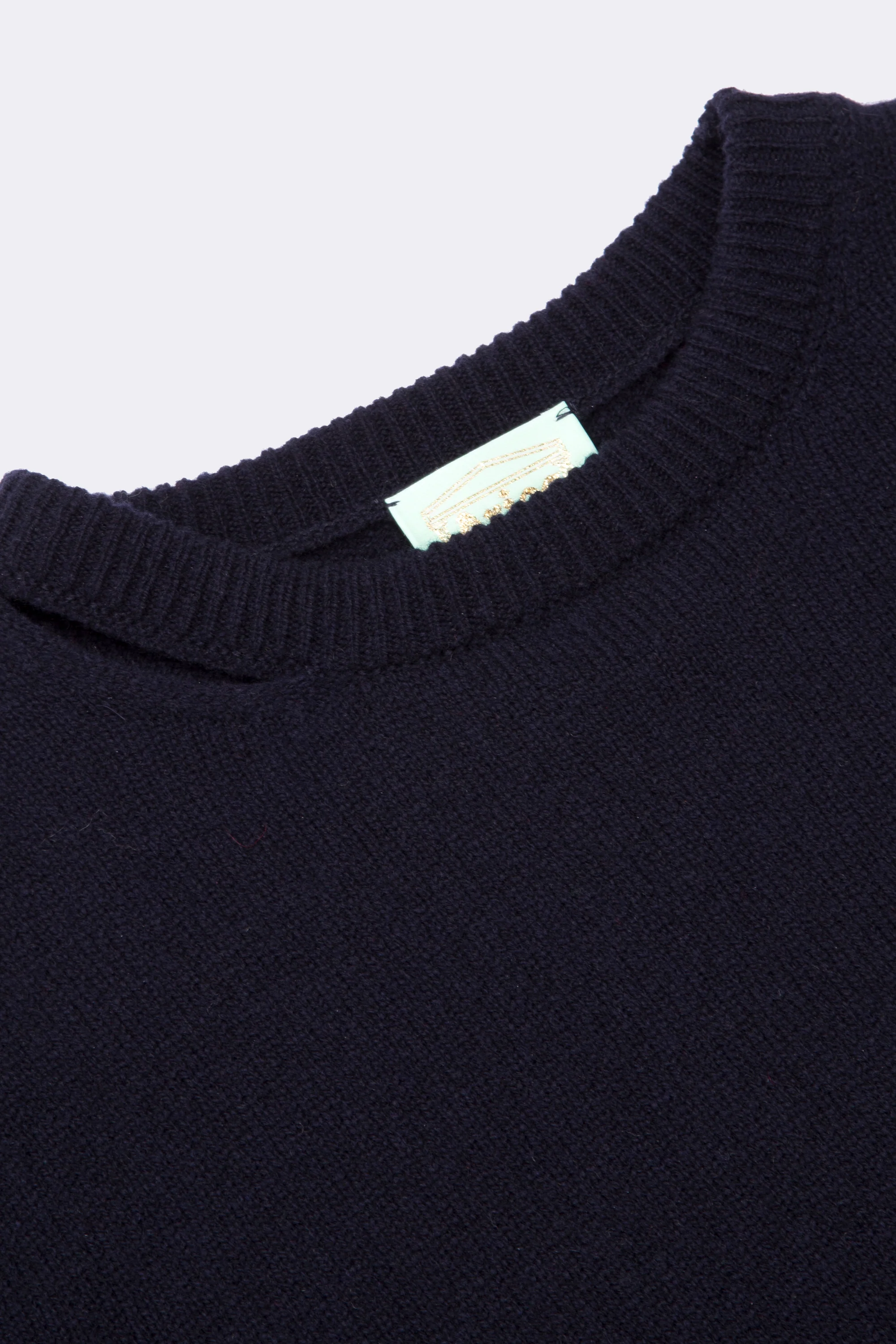 Distressed Lambswool Jumper - Image 2