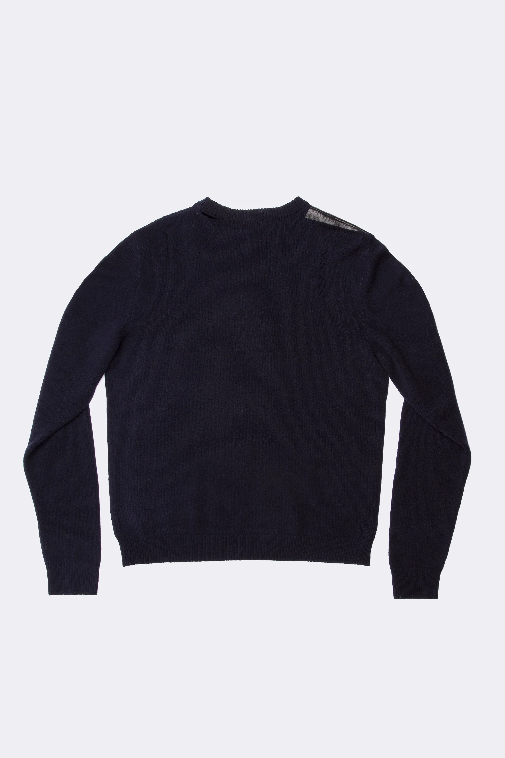 Distressed Lambswool Jumper - Image 3