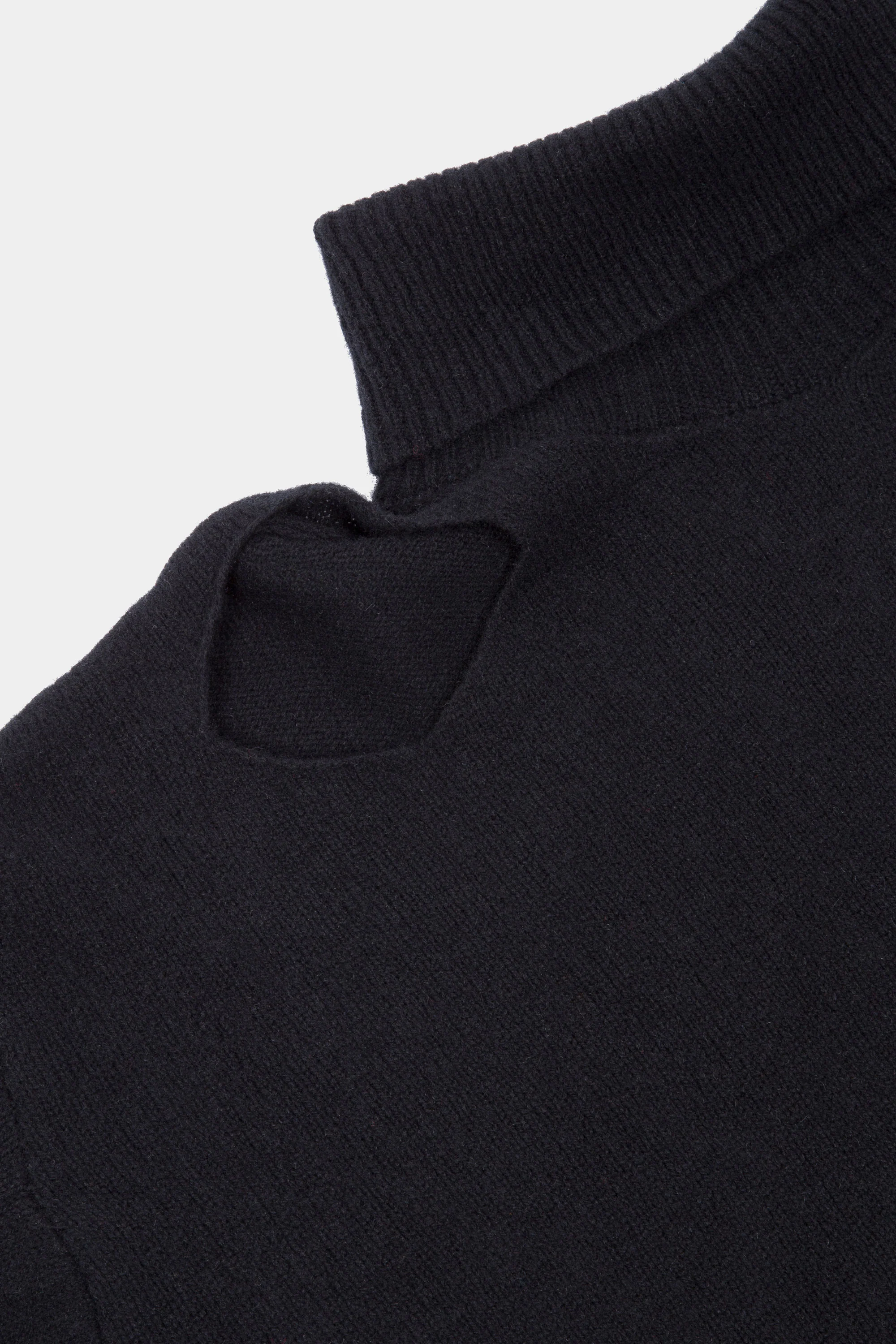 Lambswool Roll Neck Jumper - Image 2