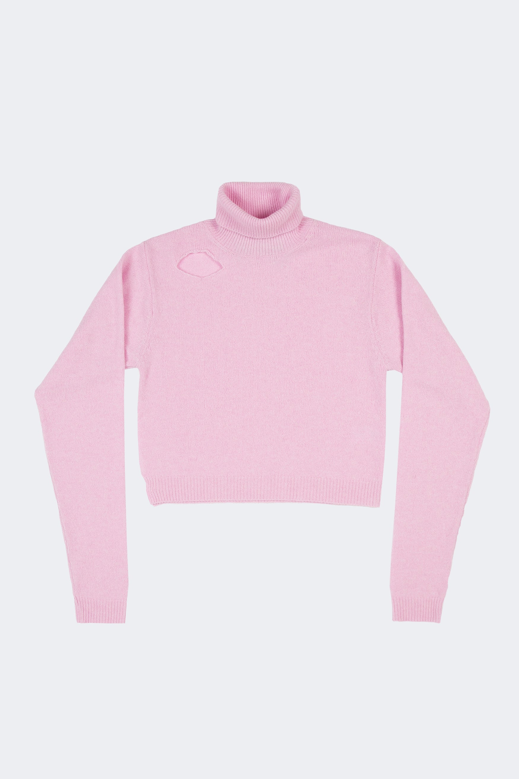 Lambswool Roll Neck Jumper