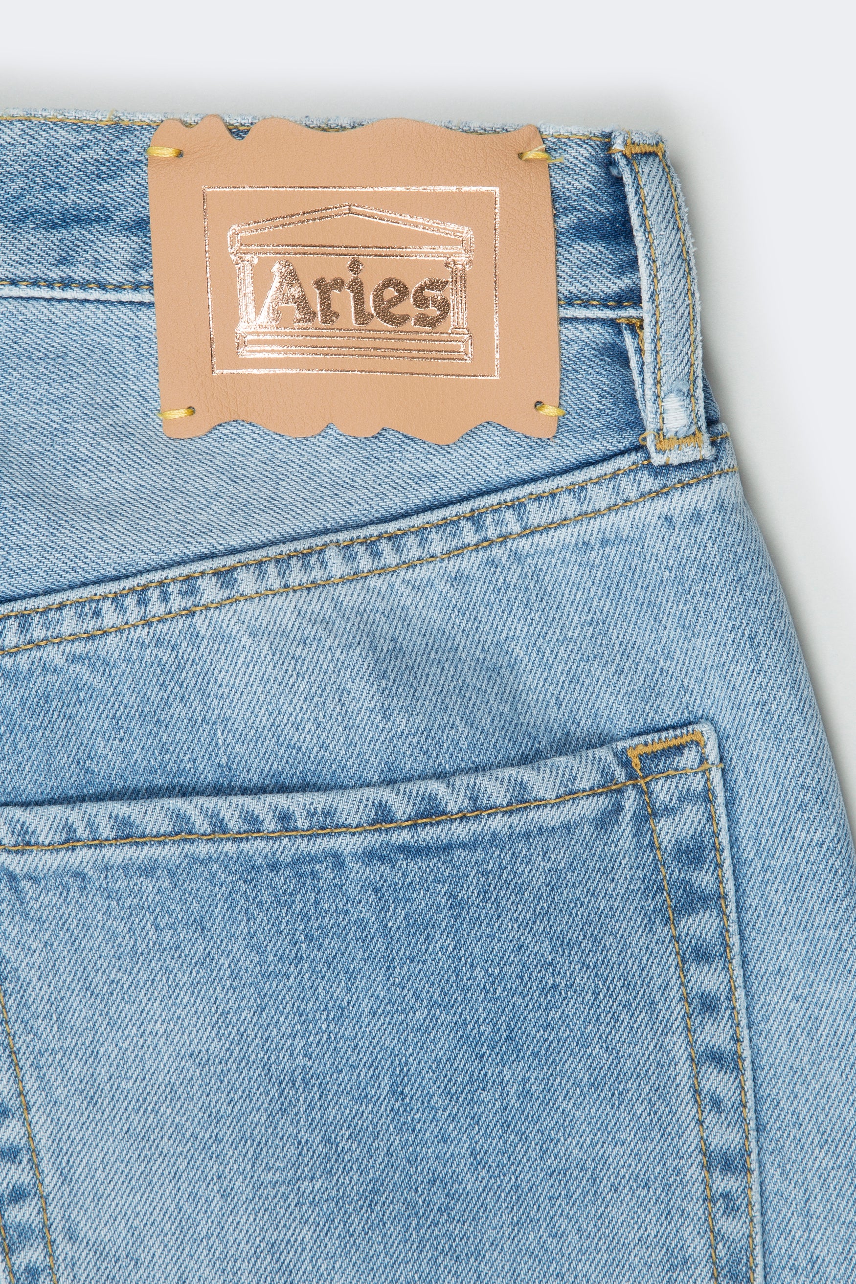 Light Wash Taped Lilly Jeans - Image 5