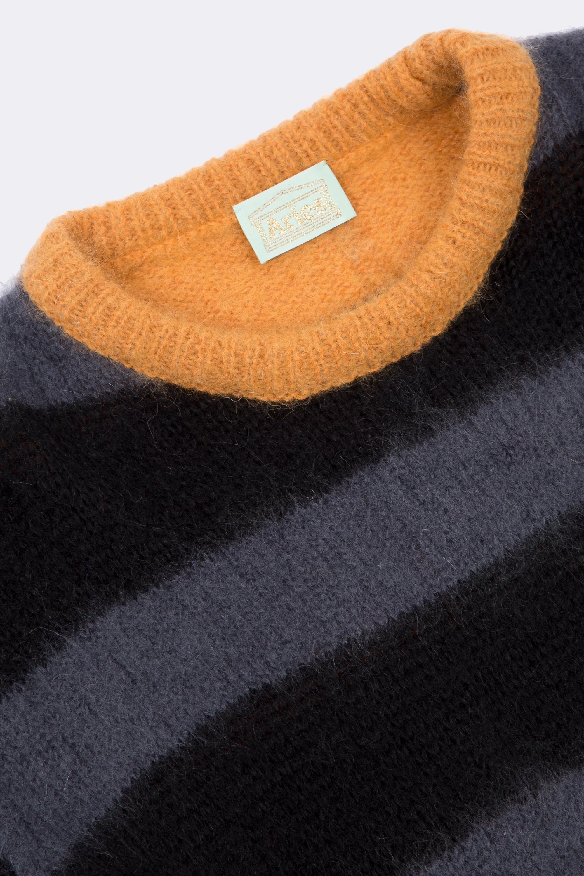 Mohair Stripey Jumper - Image 3