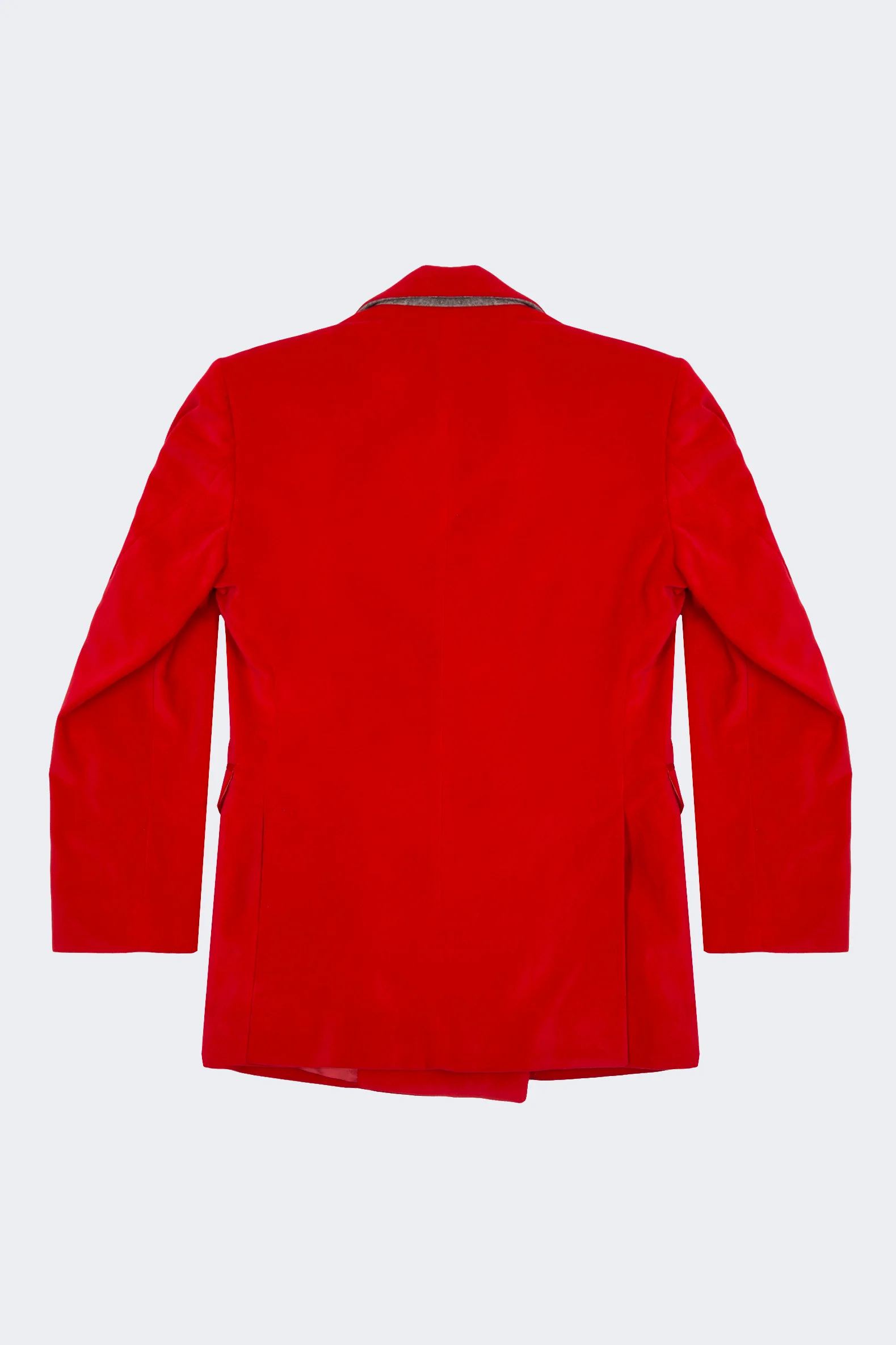 Velvet Double Breasted Jacket - Image 3