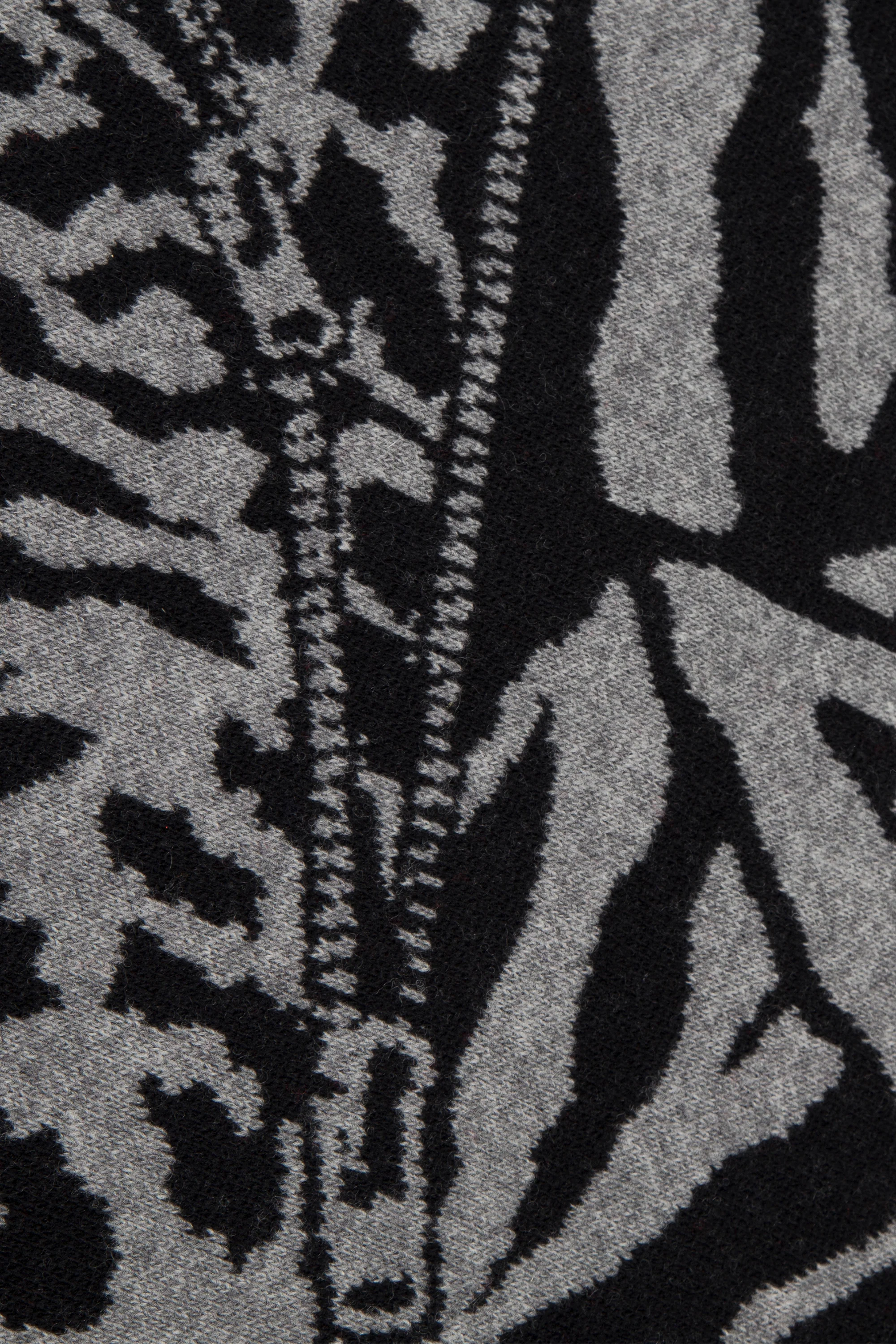 Zip jacquard blanket - Image 2