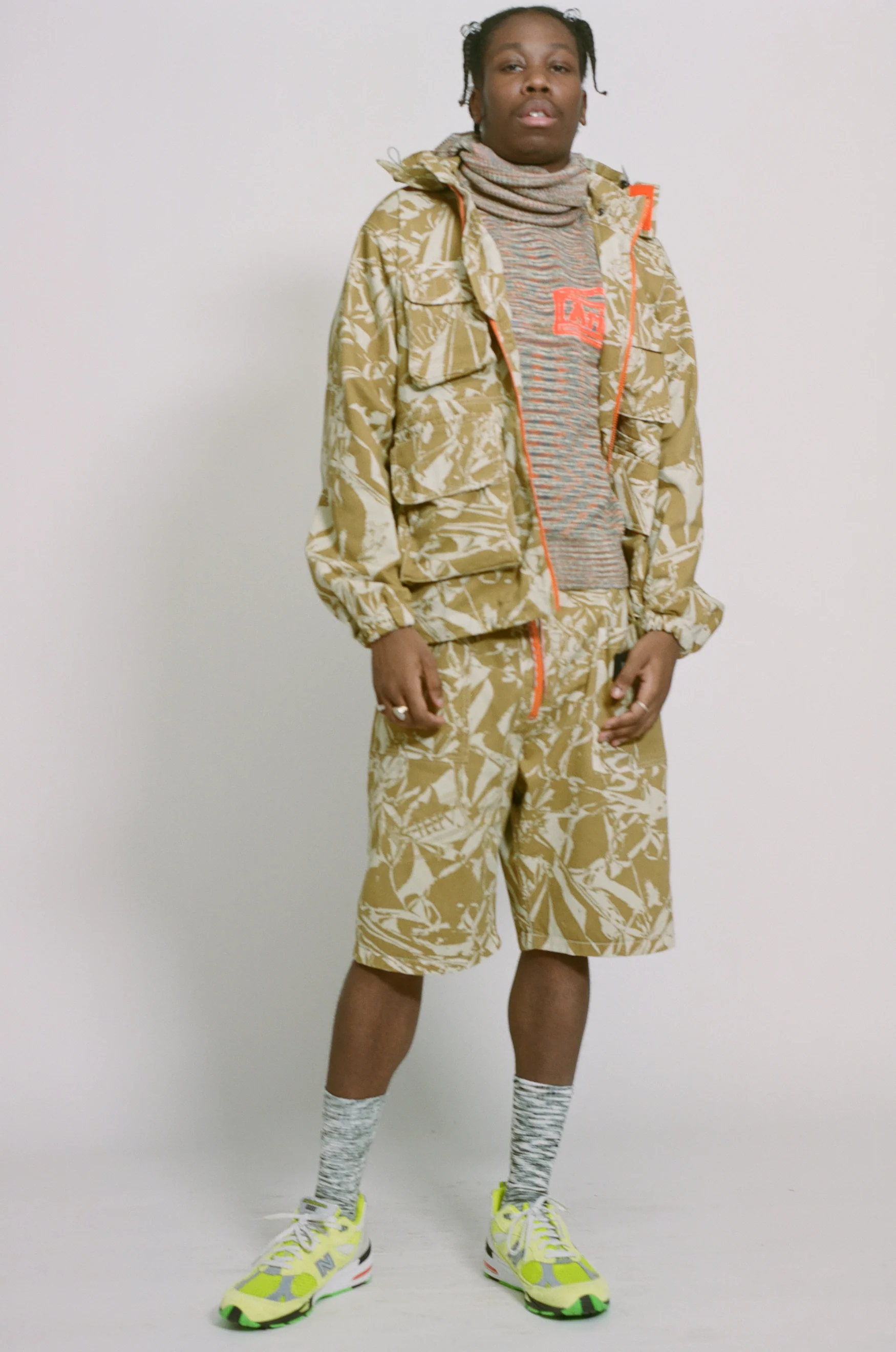 Crinkle Camo Walking Short - Image 2