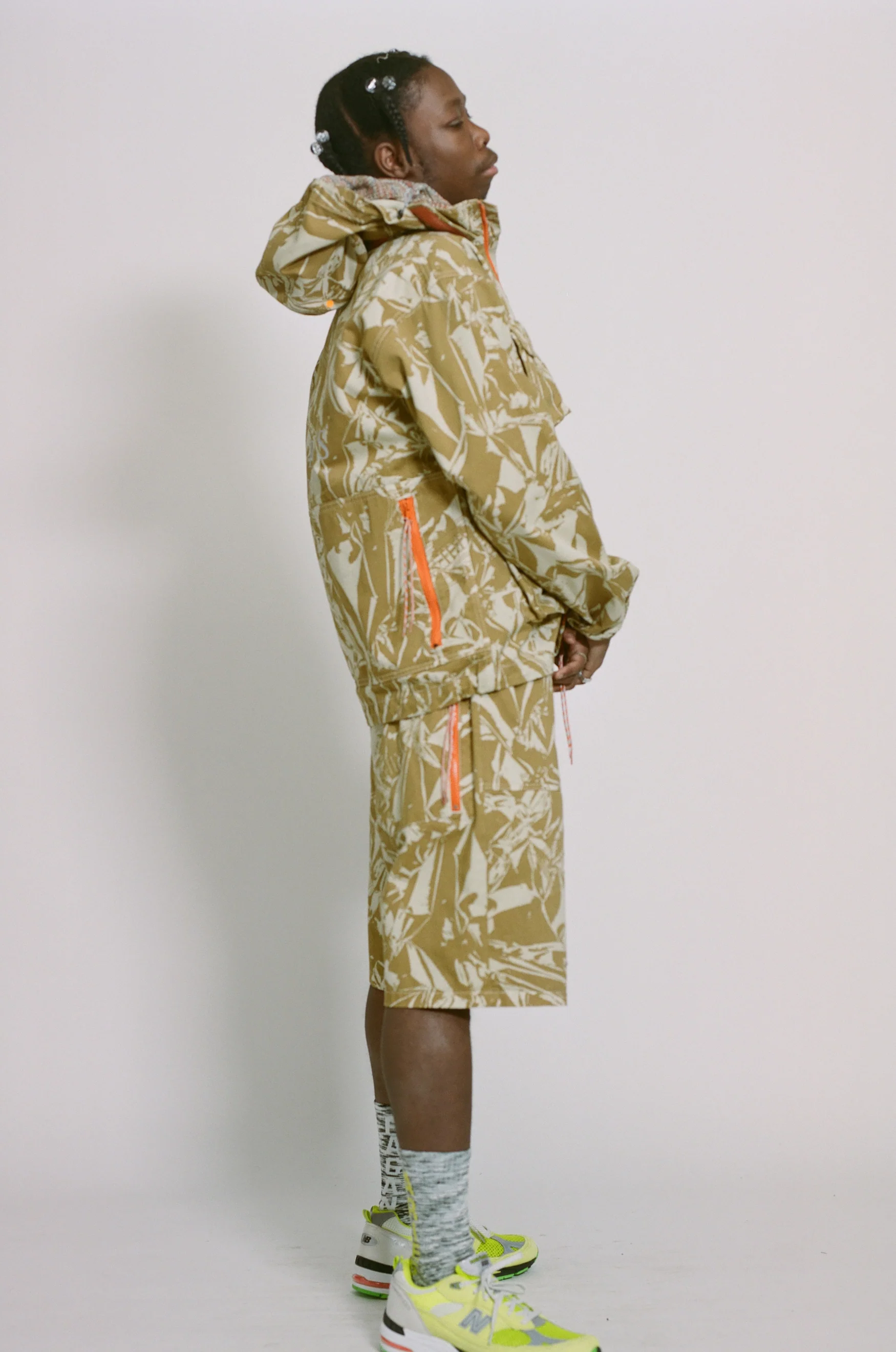 Crinkle Camo Walking Short - Image 3
