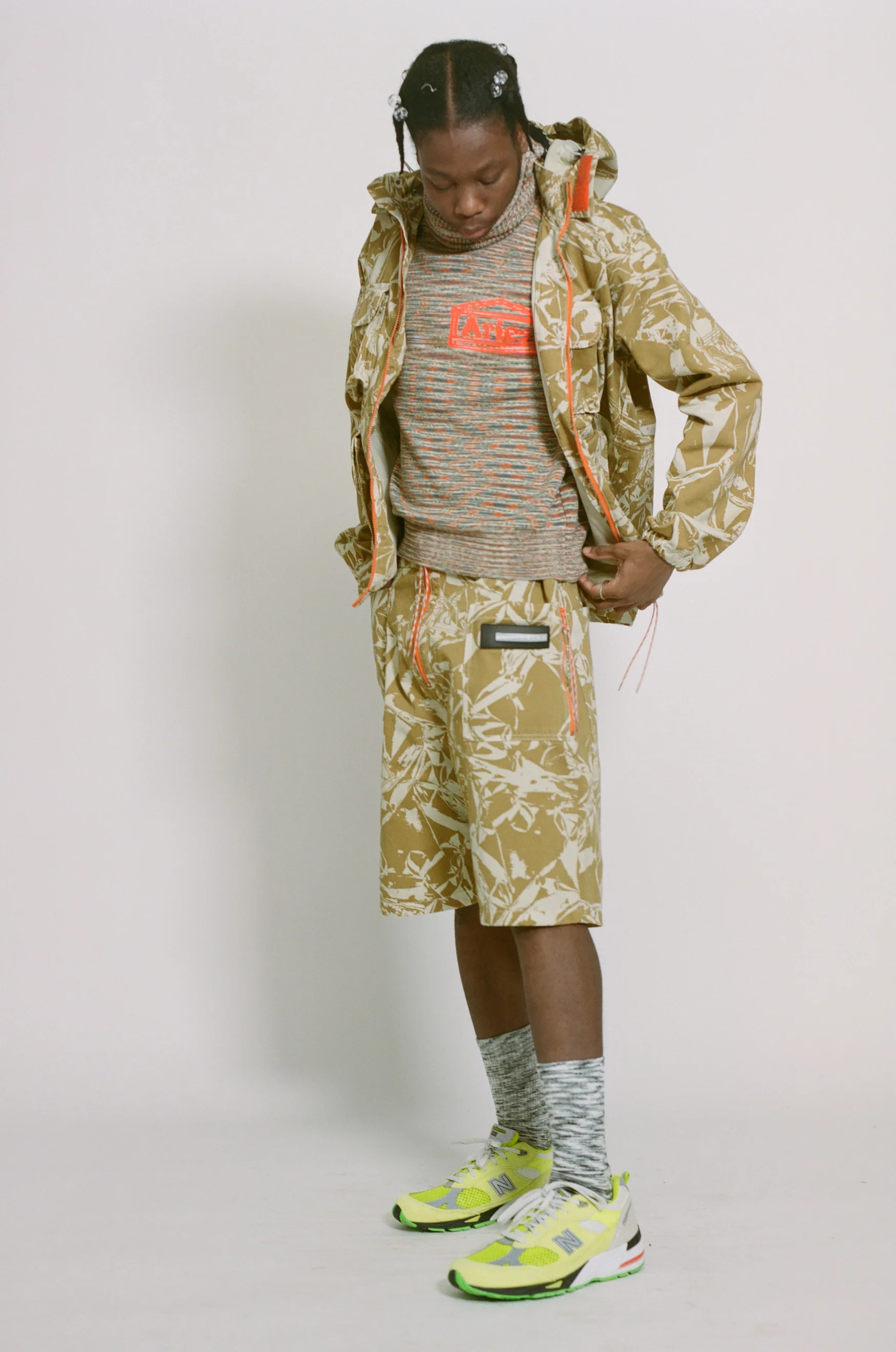 Crinkle Camo Walking Short - Image 5