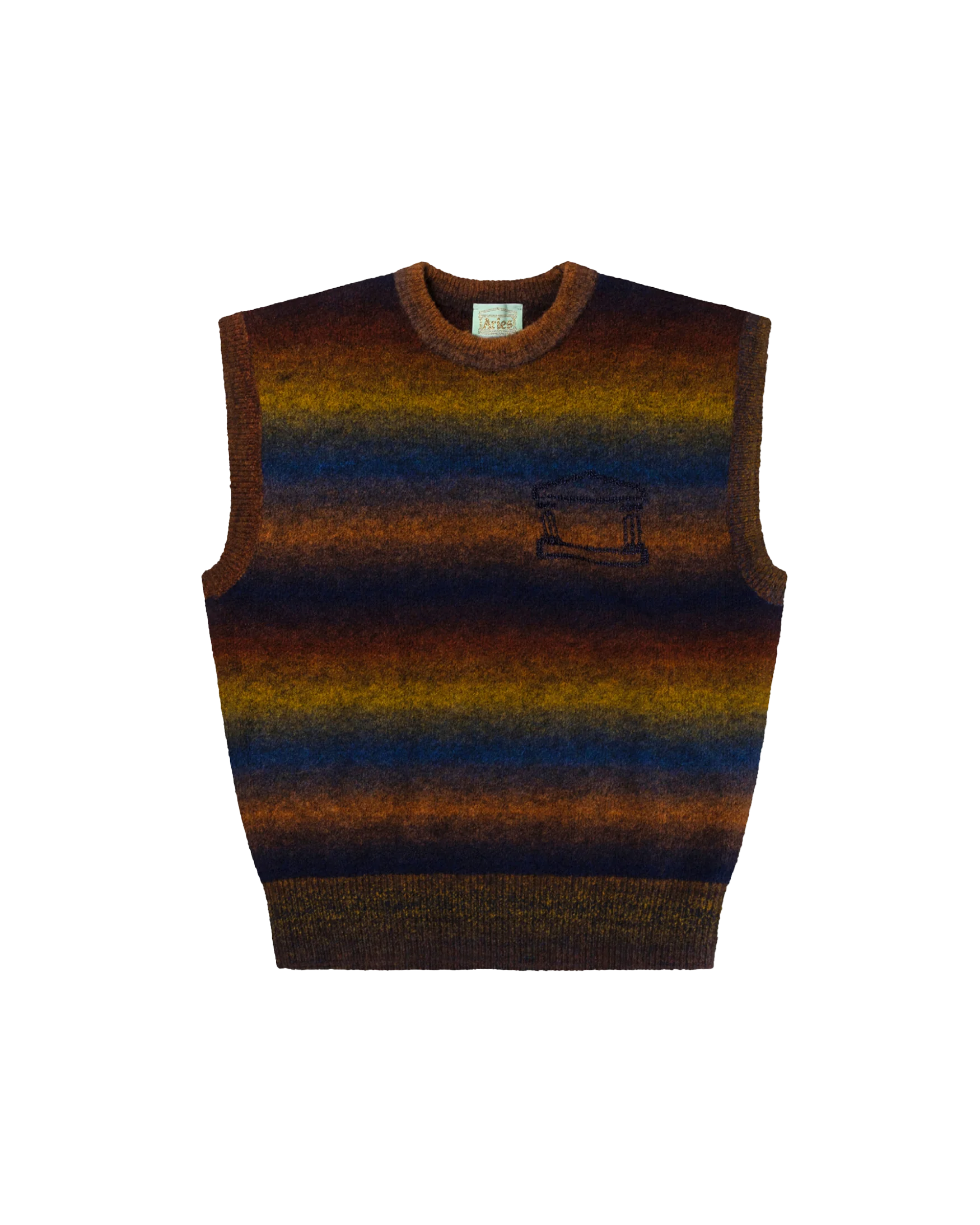 Boucle Space Dye Knit Vest