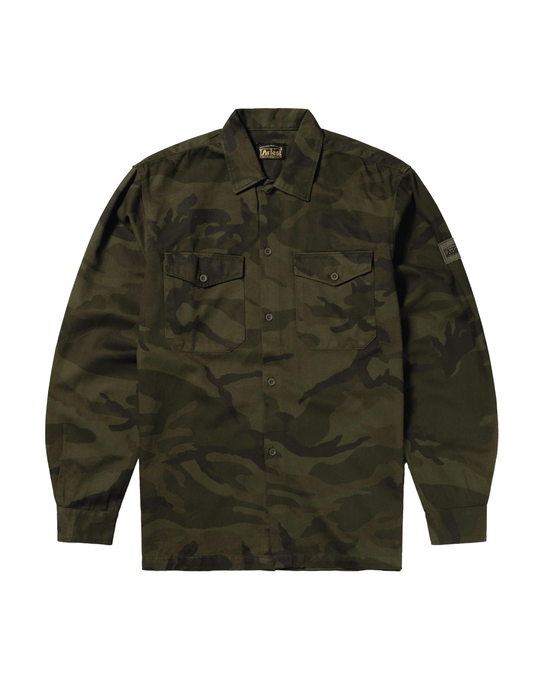 Camo LS Twill Shirt