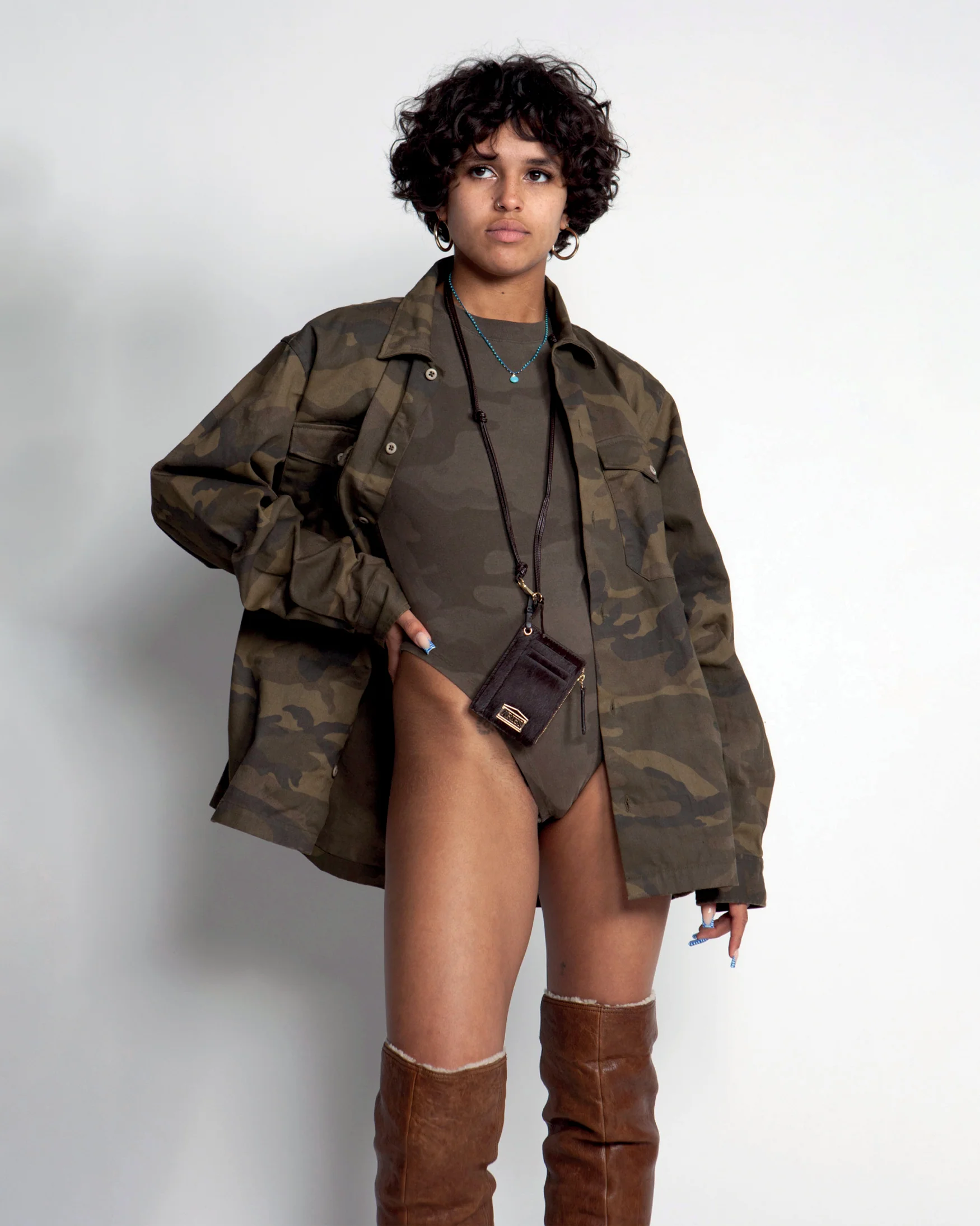 Camo LS Twill Shirt - Image 3