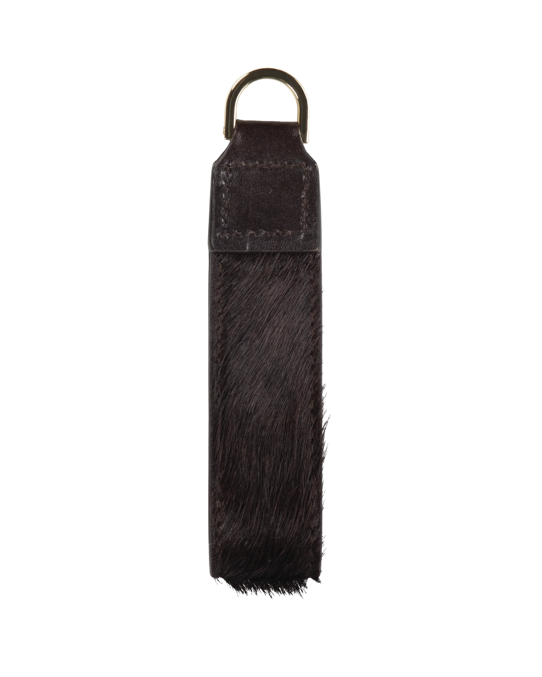 Column Carabiner Ponyskin Keychain - Image 2