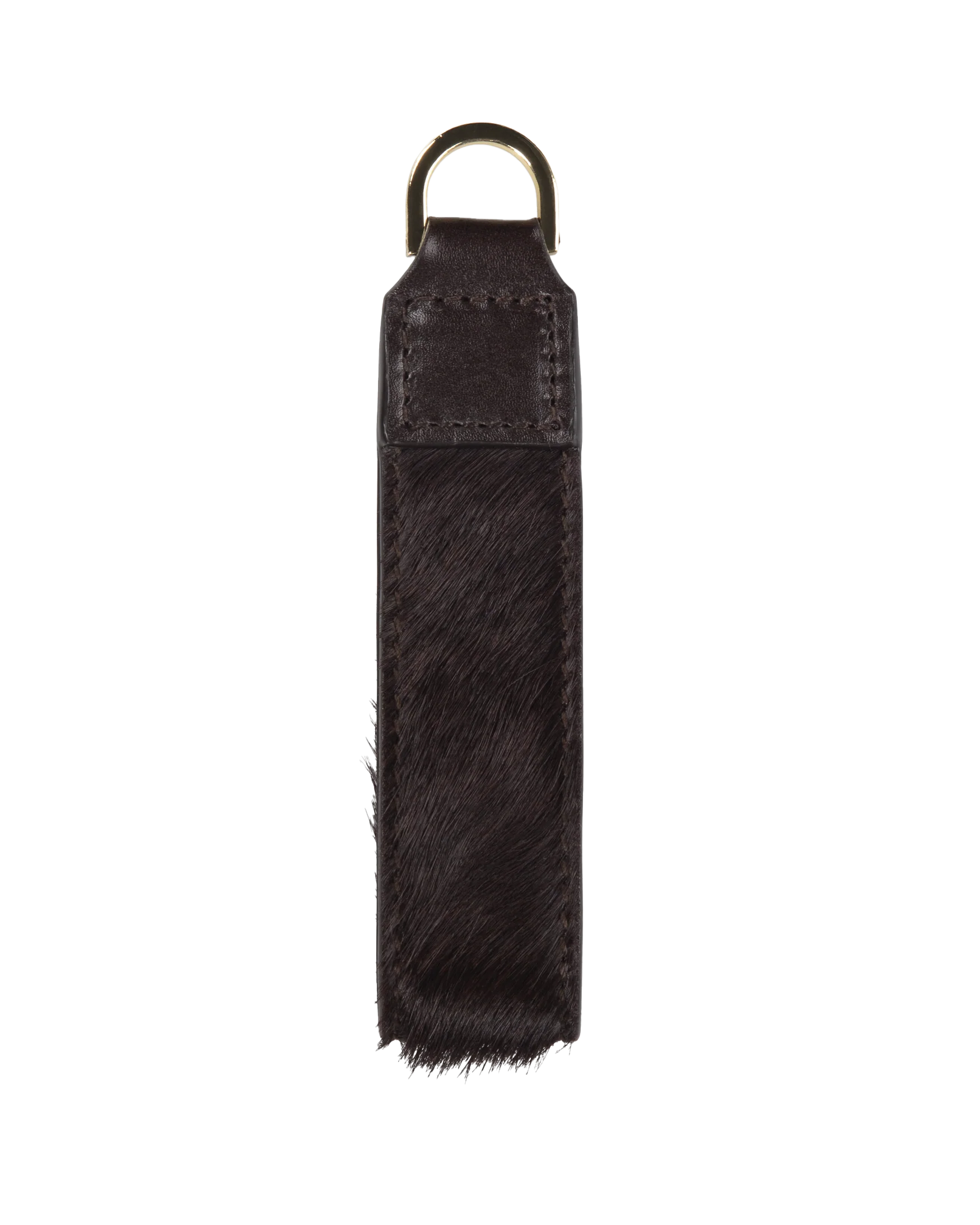 Column Carabiner Ponyskin Keychain - Image 3