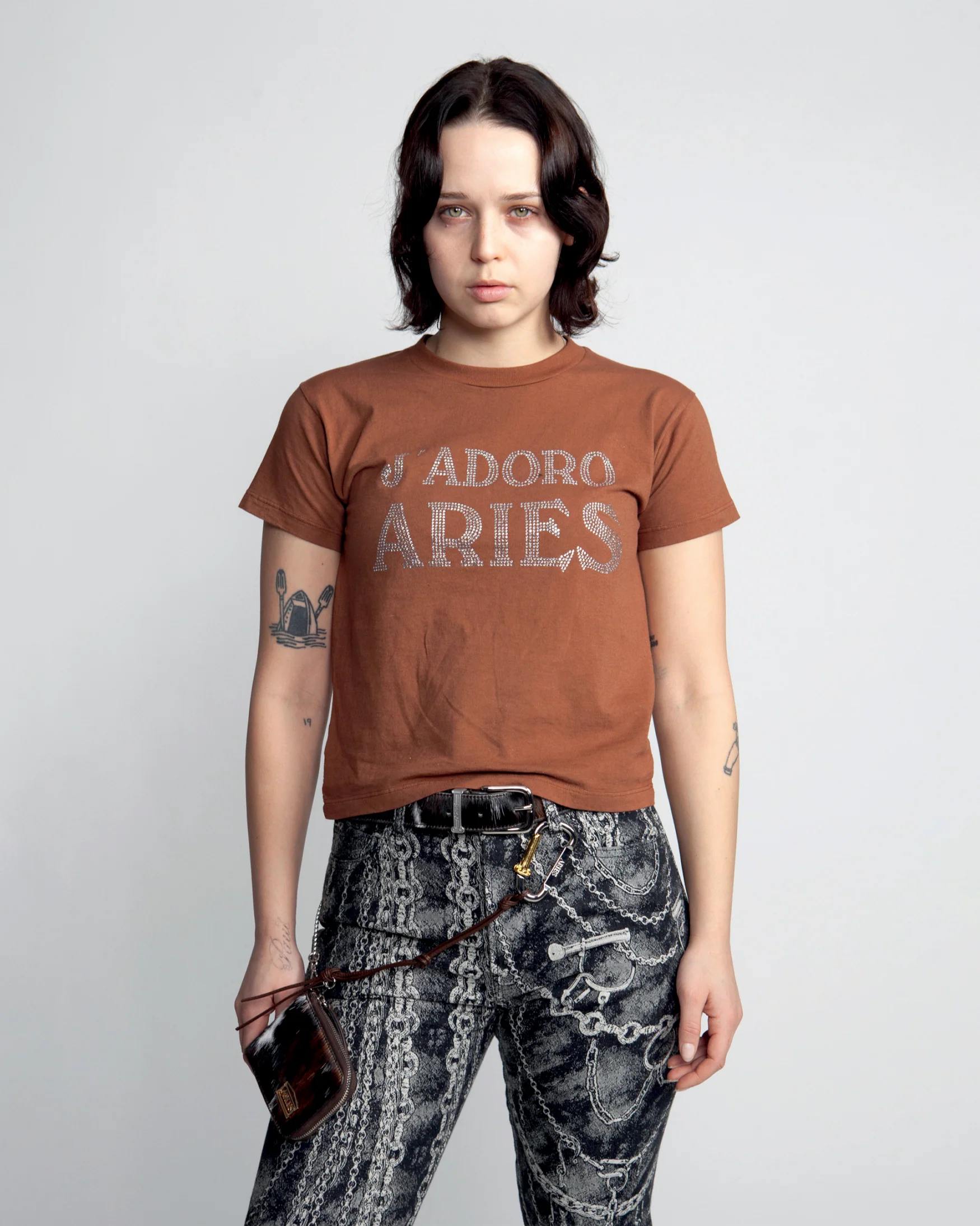 J'Adoro Aries Diamante SS Tee - Image 3