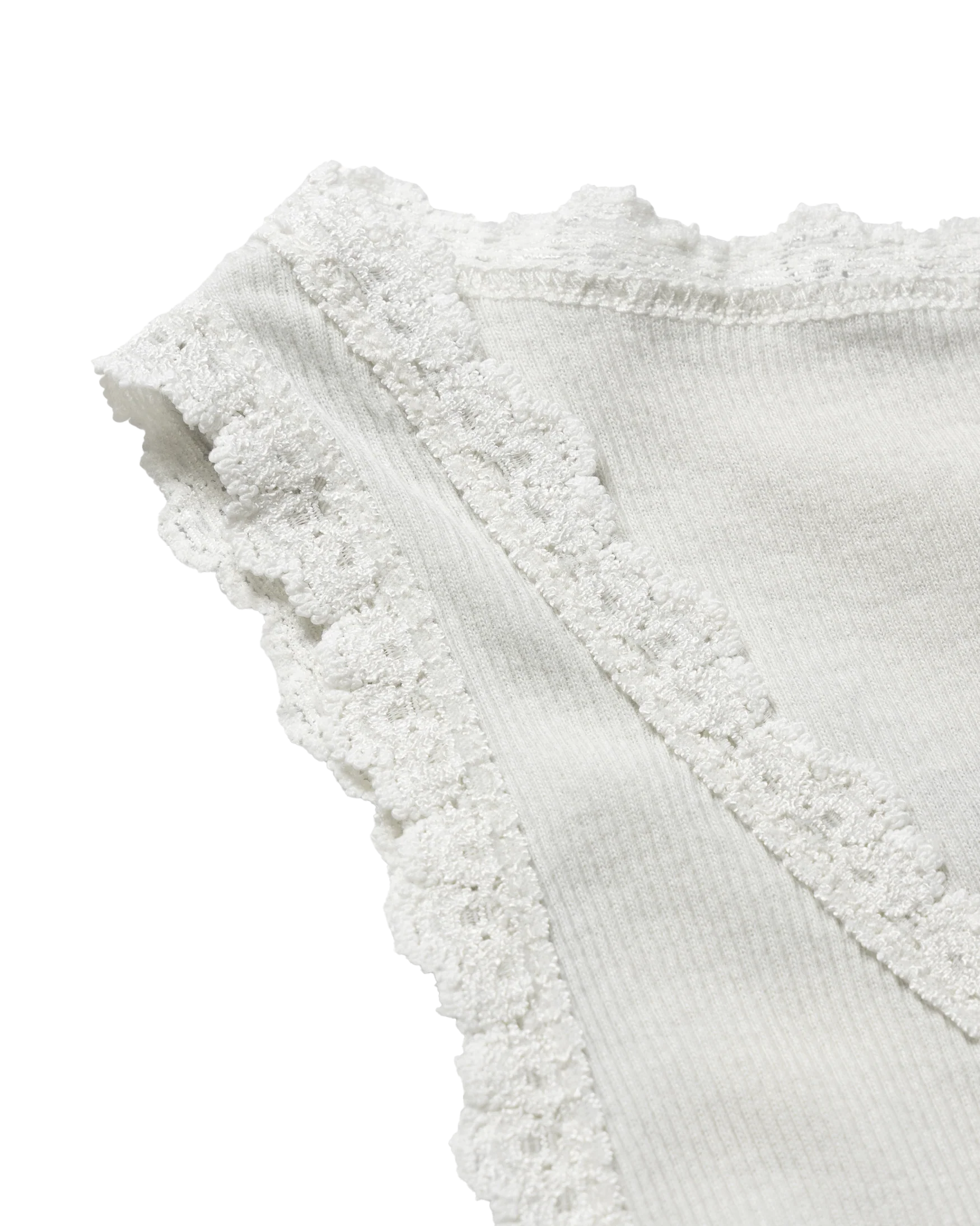Knockers Lace Trim Vest - Image 5