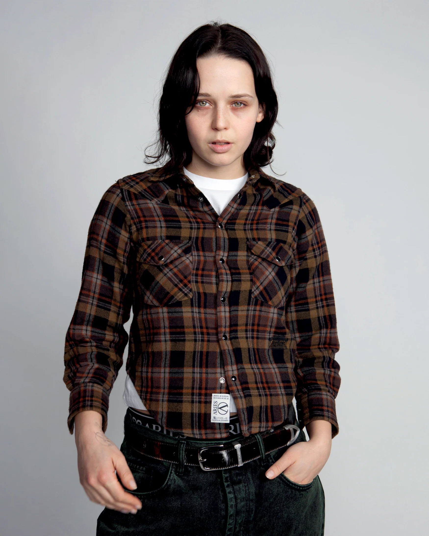 OD Plaid Western Shirt - Image 4