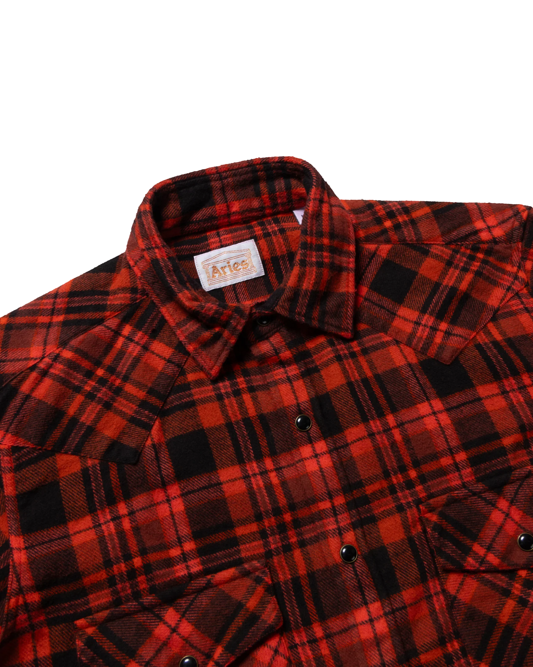 OD Plaid Western Shirt - Image 3