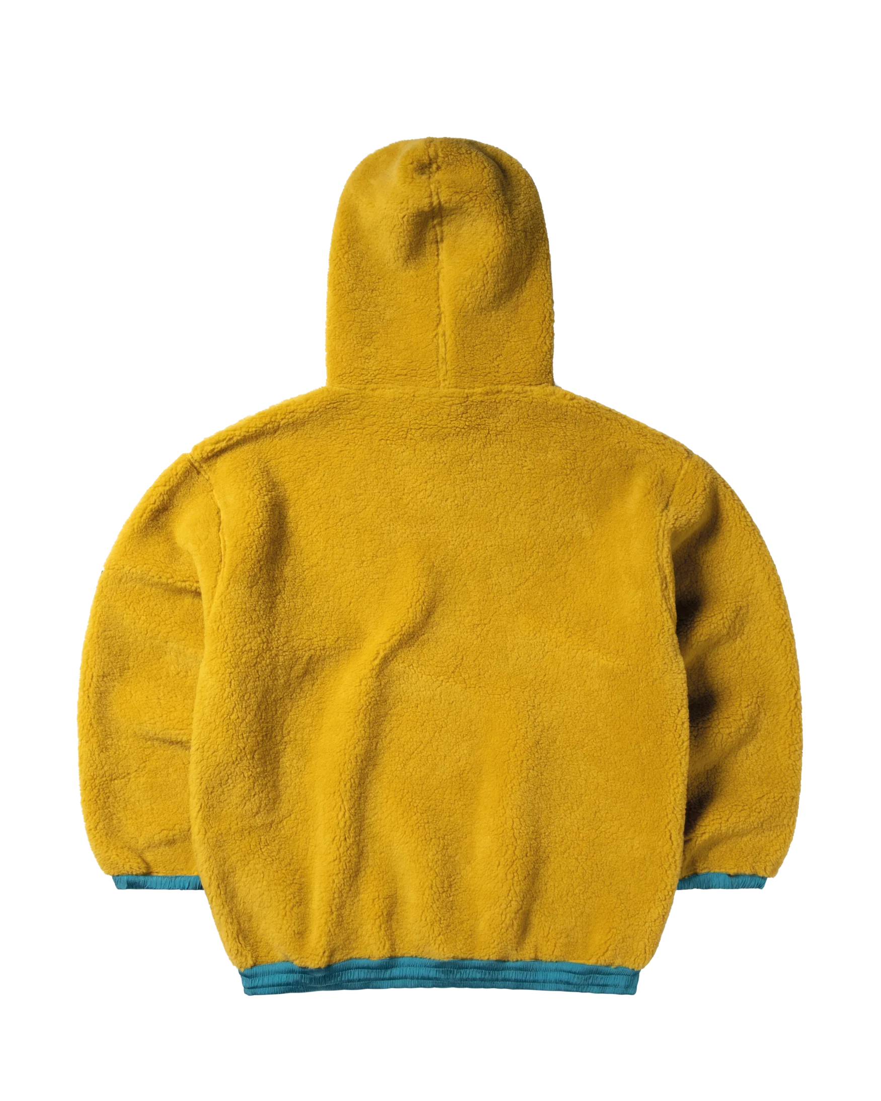 Oversized Fleece Nylon Hoodie - Image 2