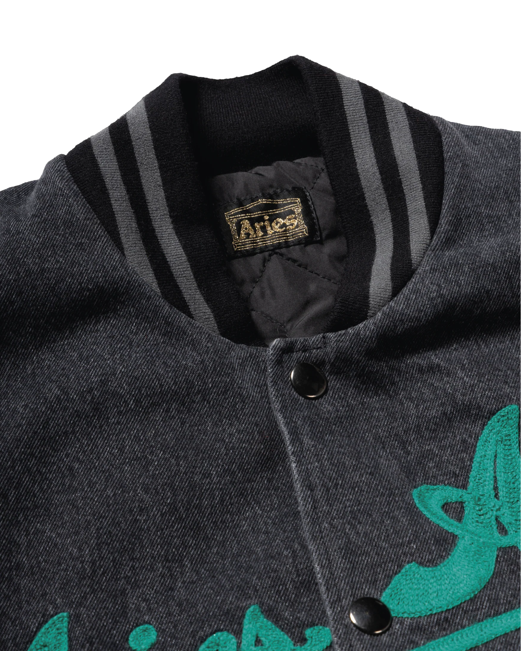 Varsity Denim Jacket - Image 4