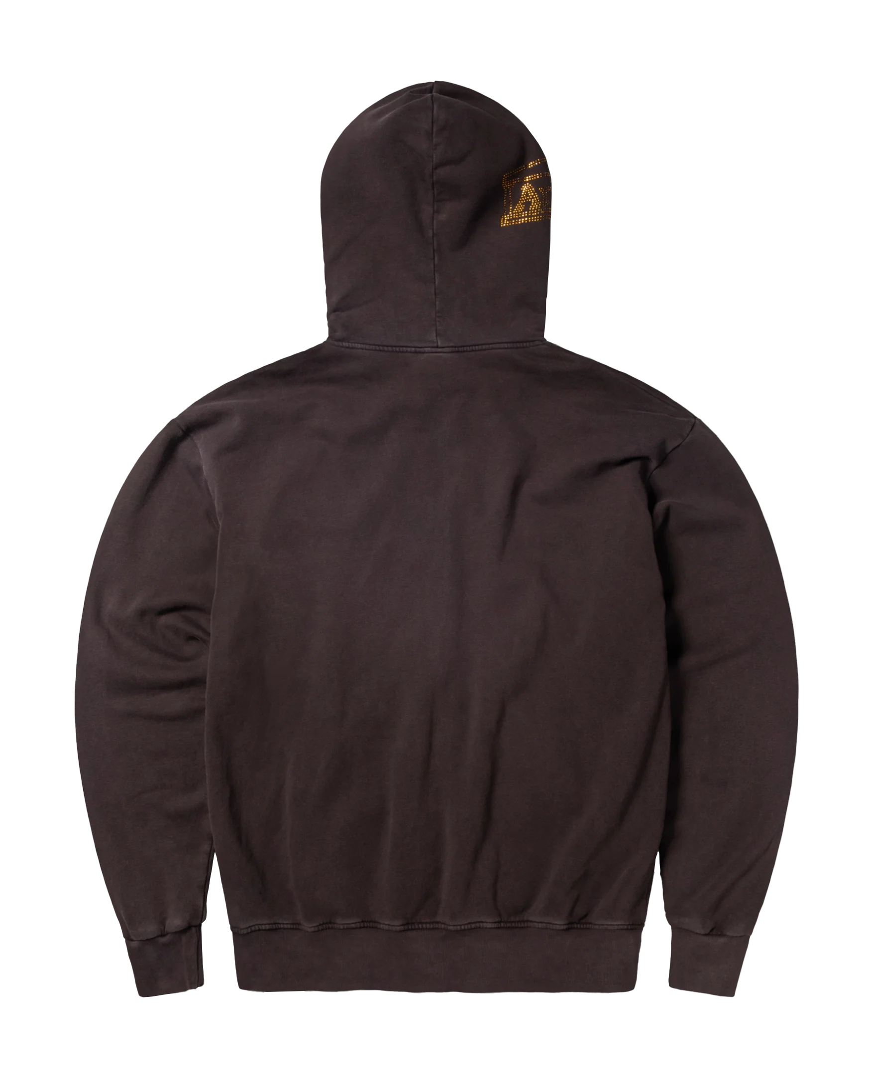 Zip Through Aged Gothic Hoodie - Image 3