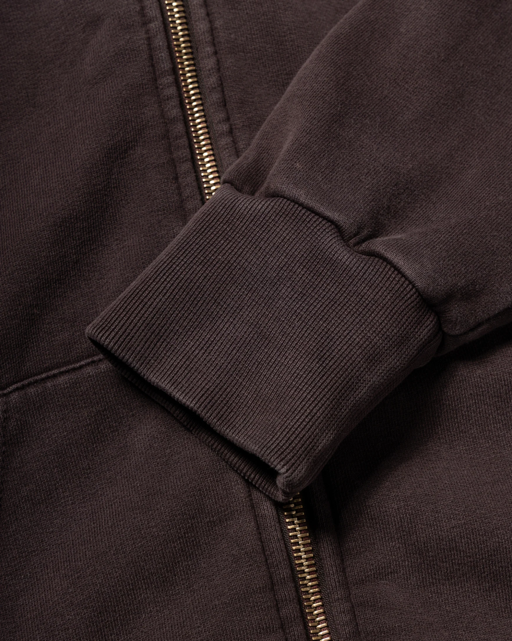 Zip Through Aged Gothic Hoodie - Image 6