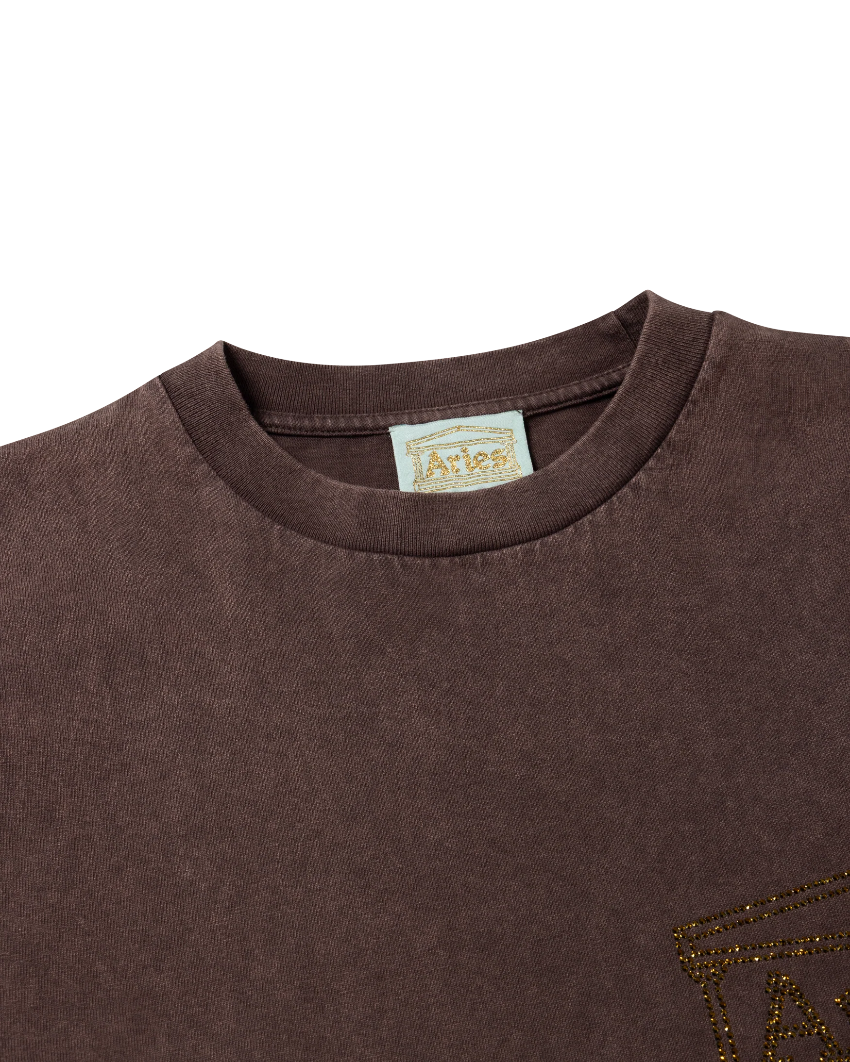 Aged Diamante Temple LS Tee - Image 5