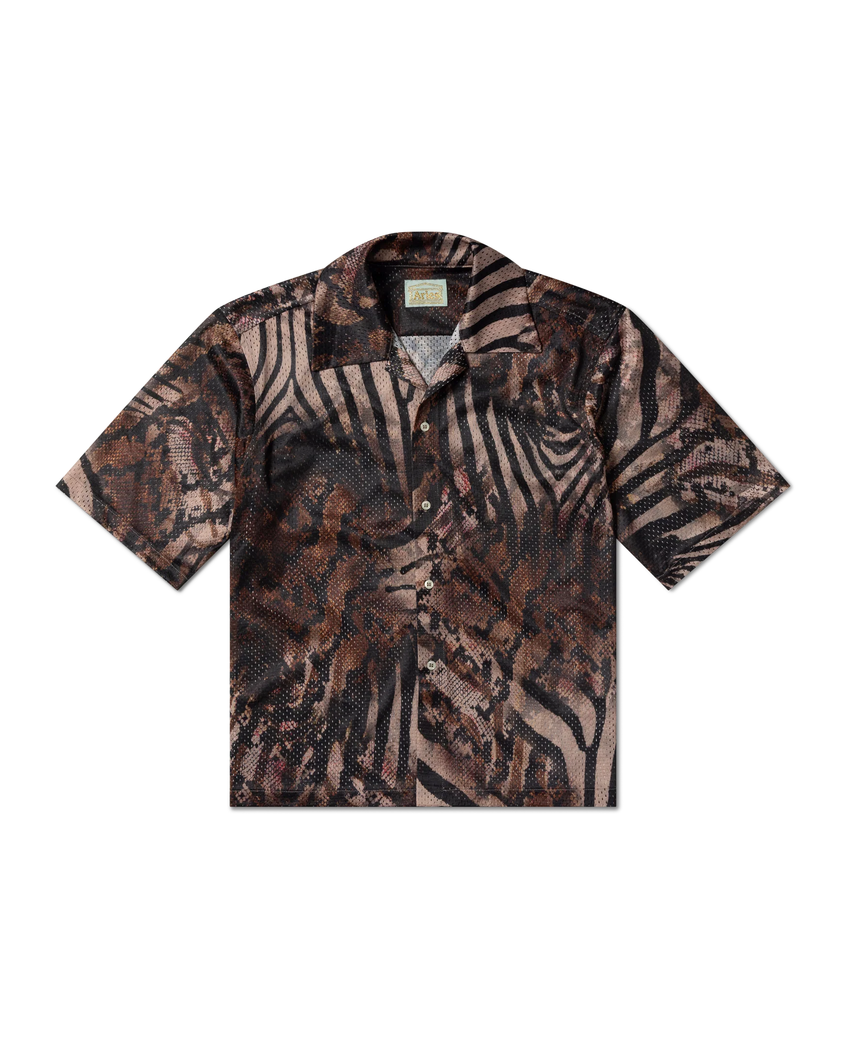 Animal Aop Airtex Hawaiian Shirt