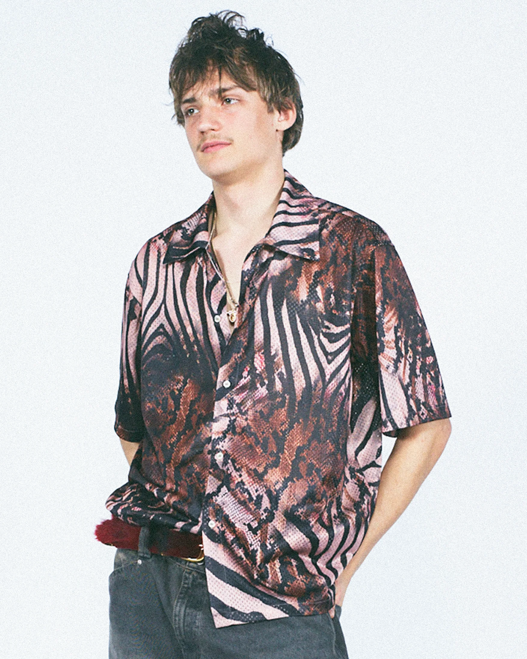 Animal Aop Airtex Hawaiian Shirt - Image 2