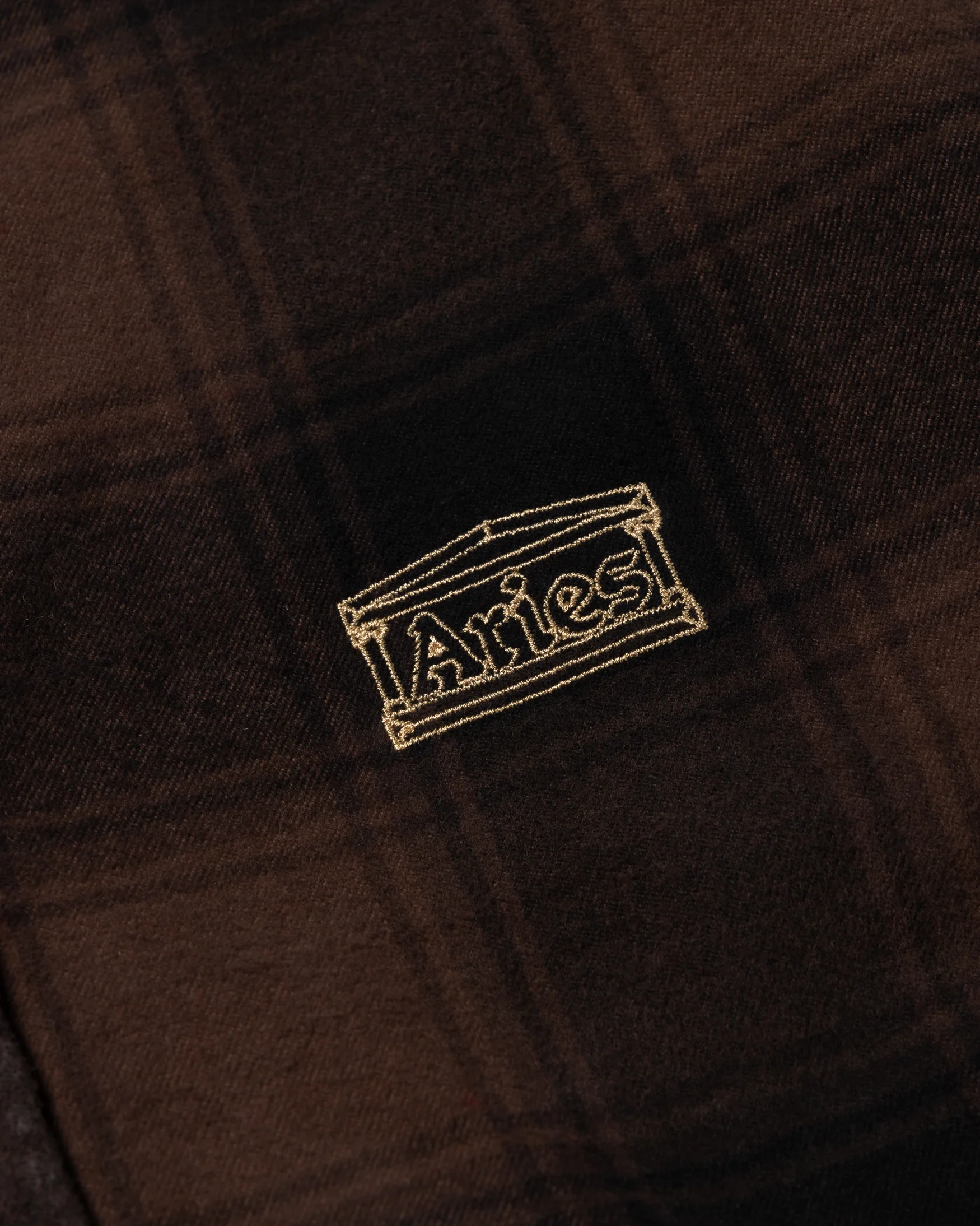 Brushed Flannel Patchwork LS Shirt - Image 12