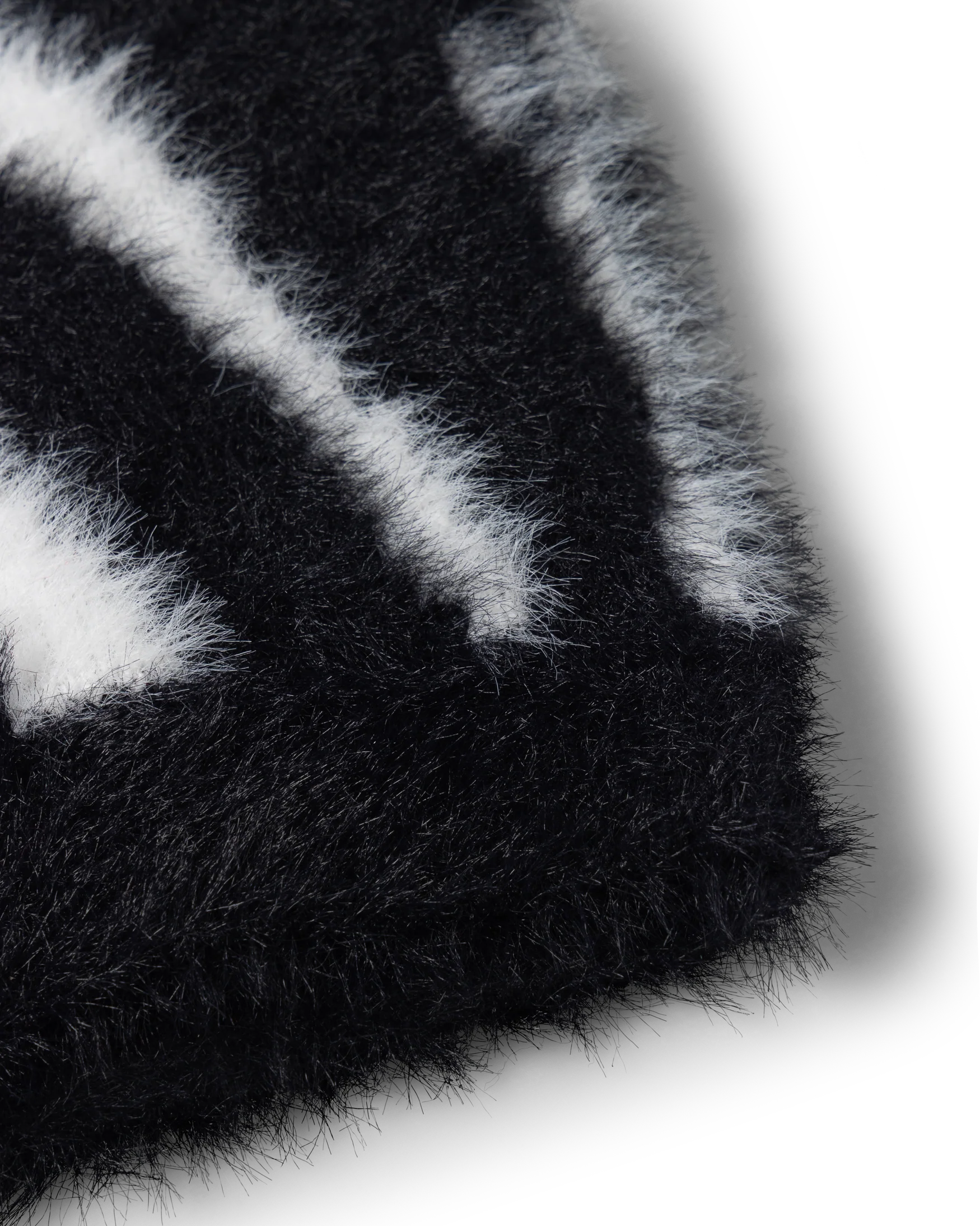 Brushed Zebra Skull Beanie - Image 5
