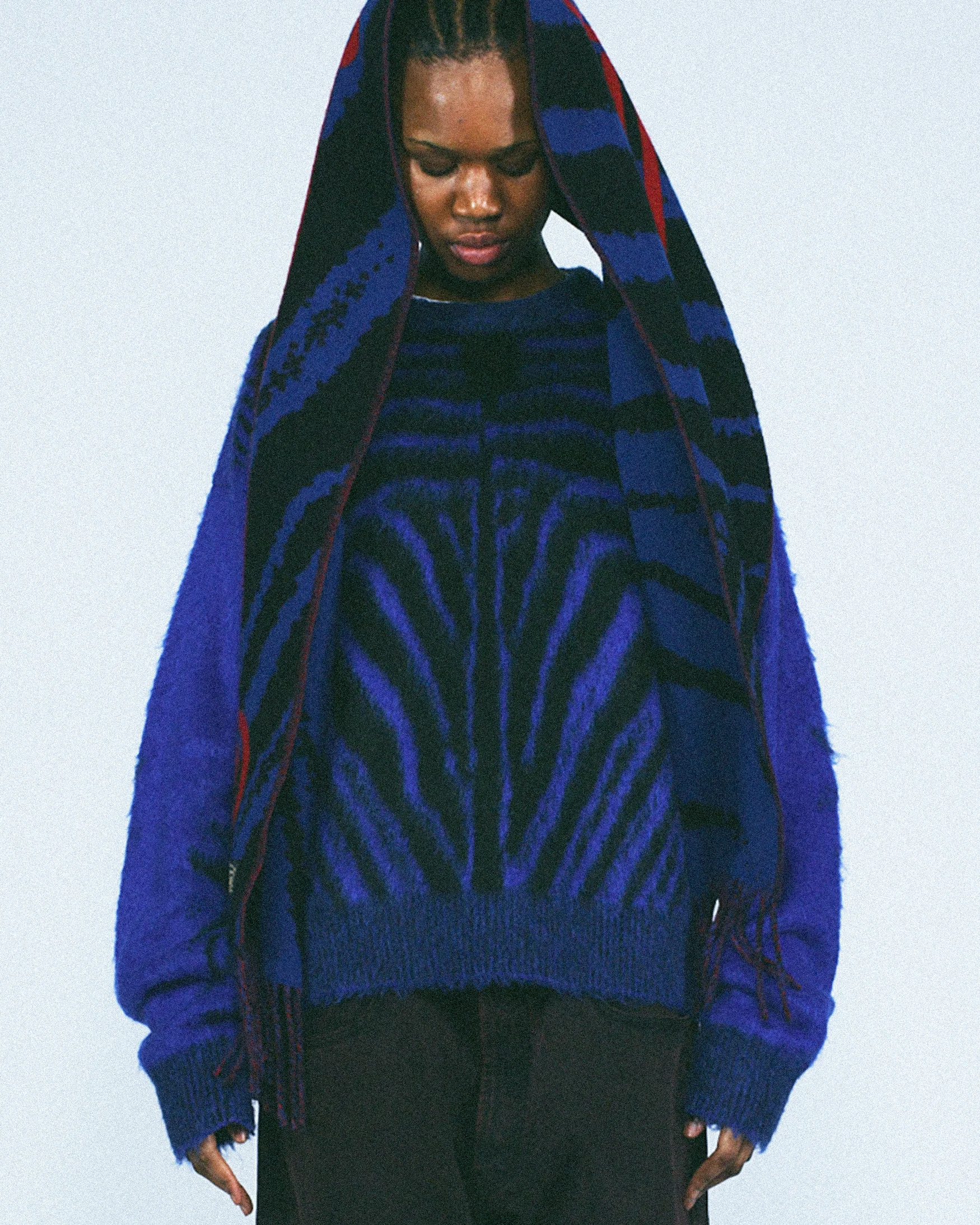 Brushed Zebra Sweater - Image 2