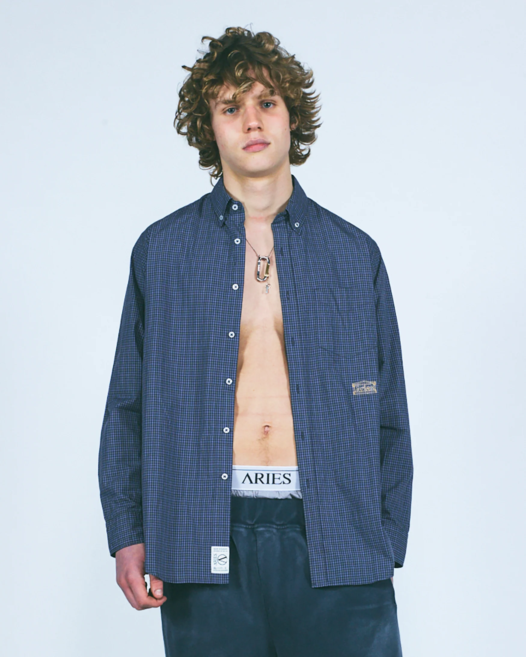 Check LS Pocket Shirt - Image 2