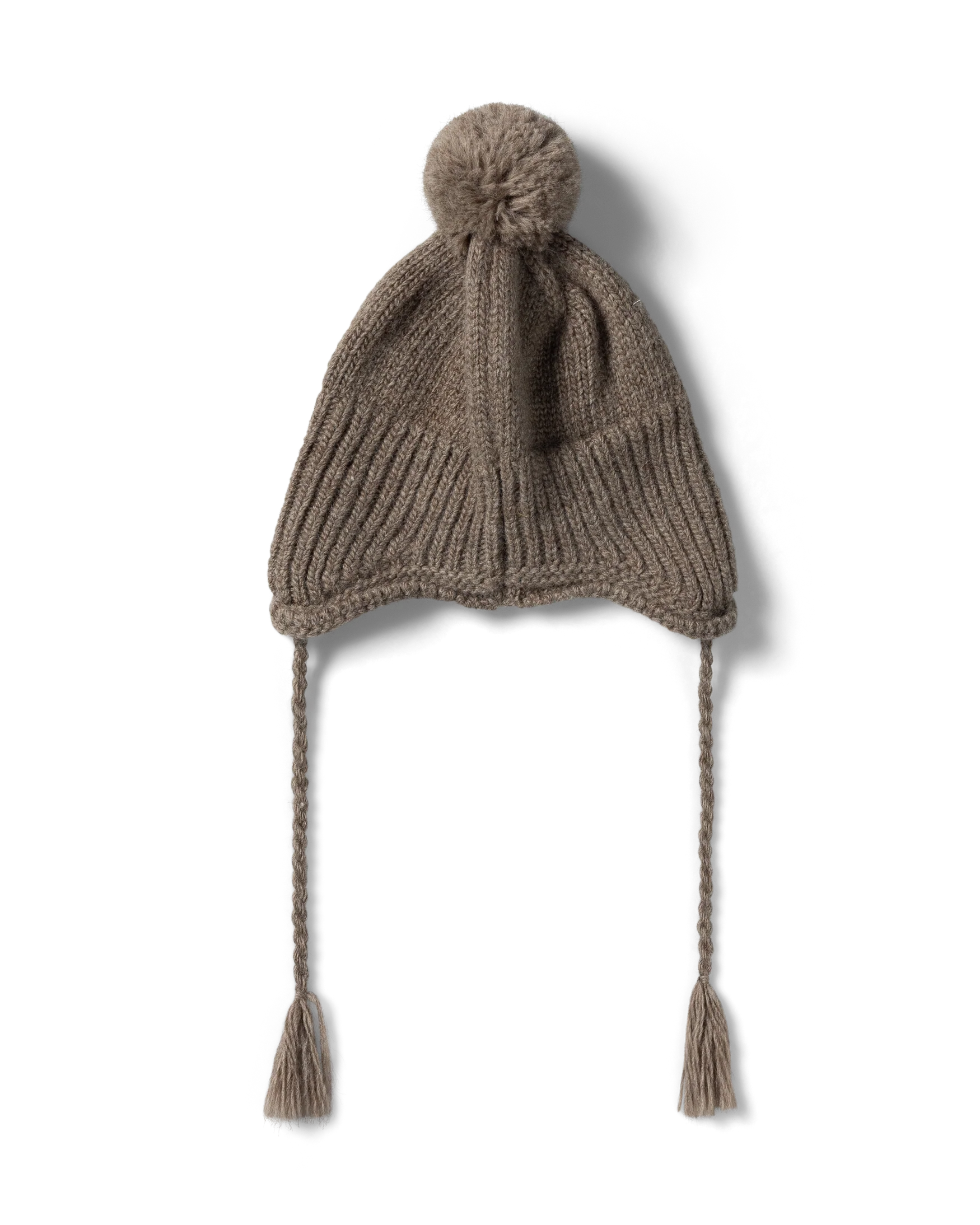Chunky Knit Pom Pom Beanie - Image 2