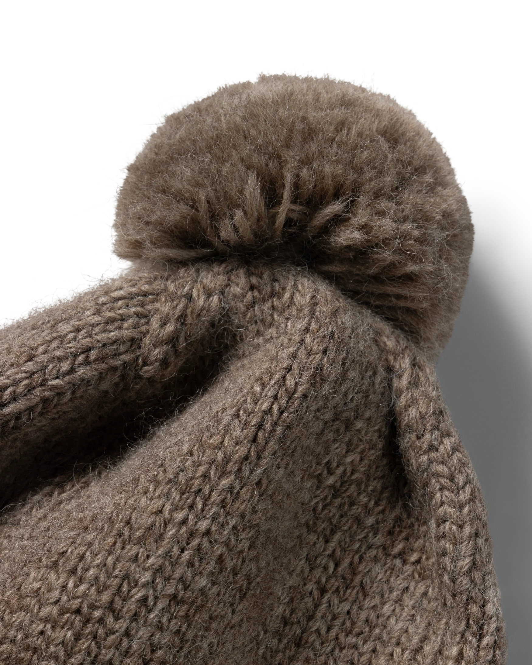 Chunky Knit Pom Pom Beanie - Image 4