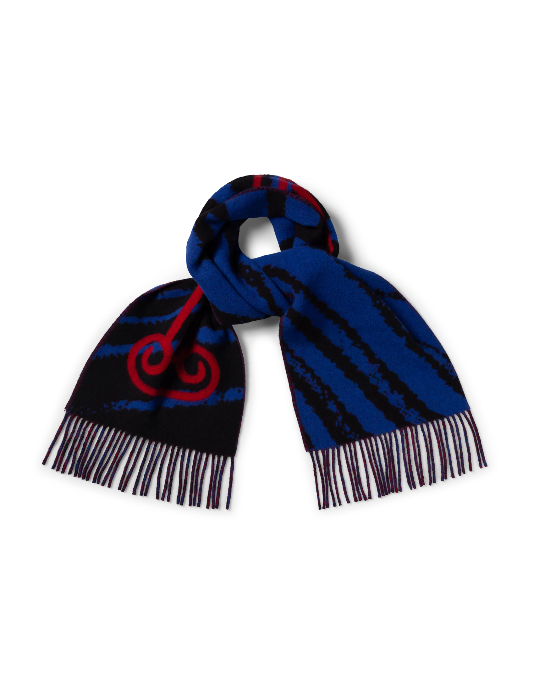 Column Zebra Wool Scarf
