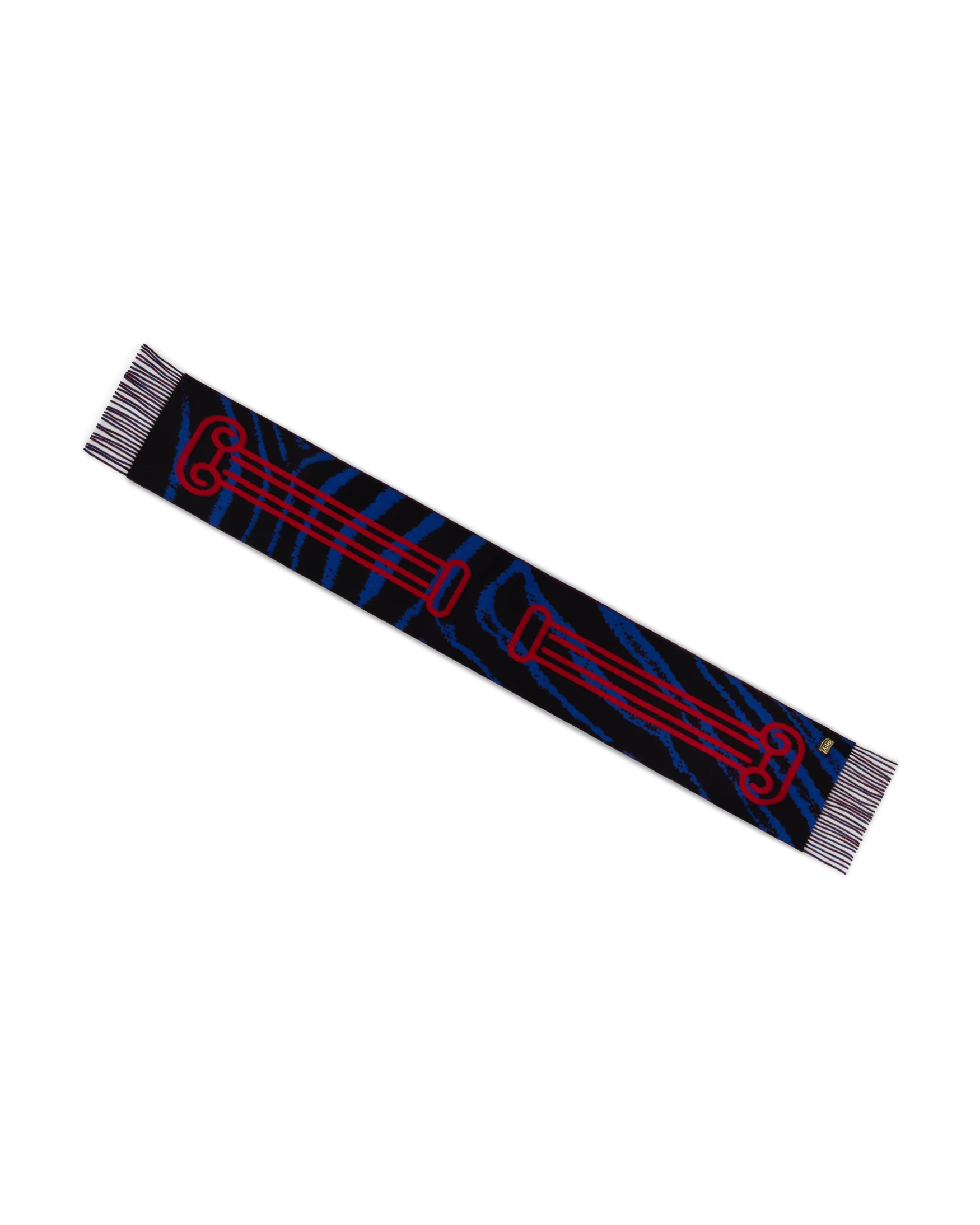 Column Zebra Wool Scarf - Image 2