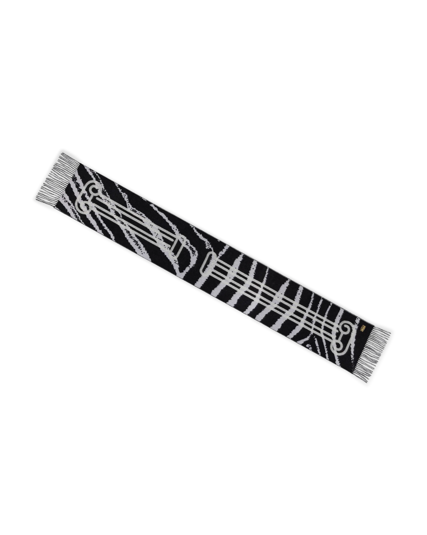Column Zebra Wool Scarf - Image 2