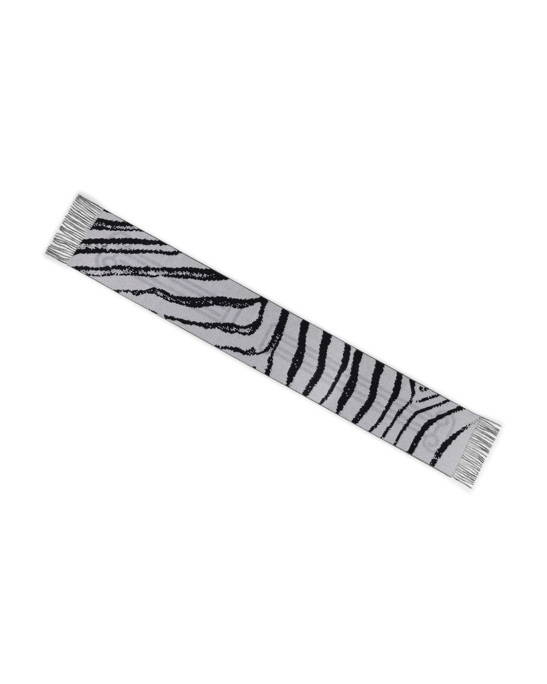 Column Zebra Wool Scarf - Image 3