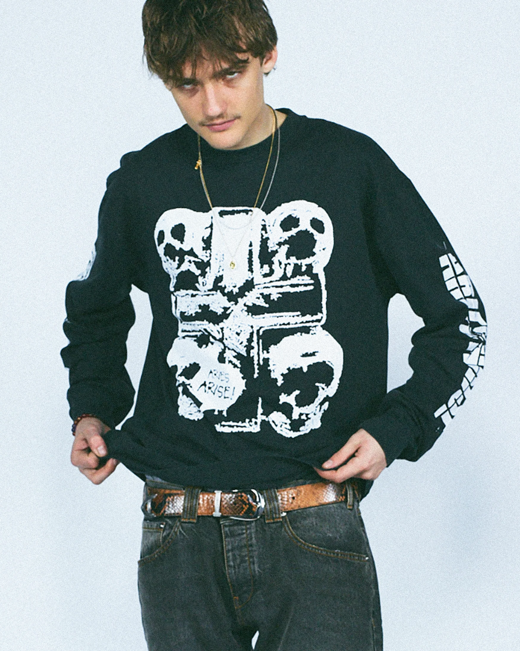 Faded I'm Cross LS Tee - Image 2