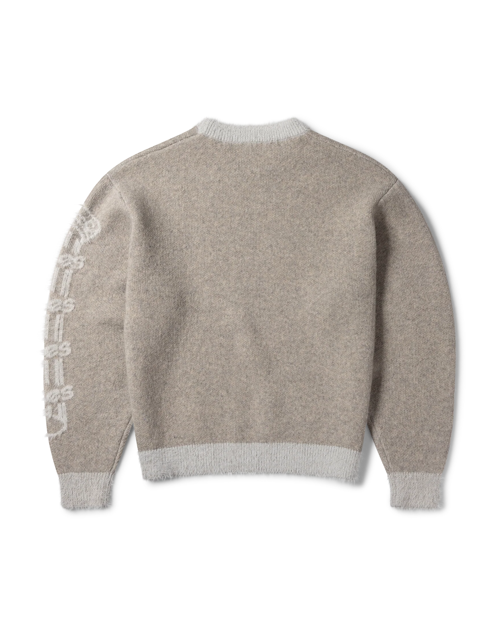 Fluffy Column Chenille Crew Neck - Image 5