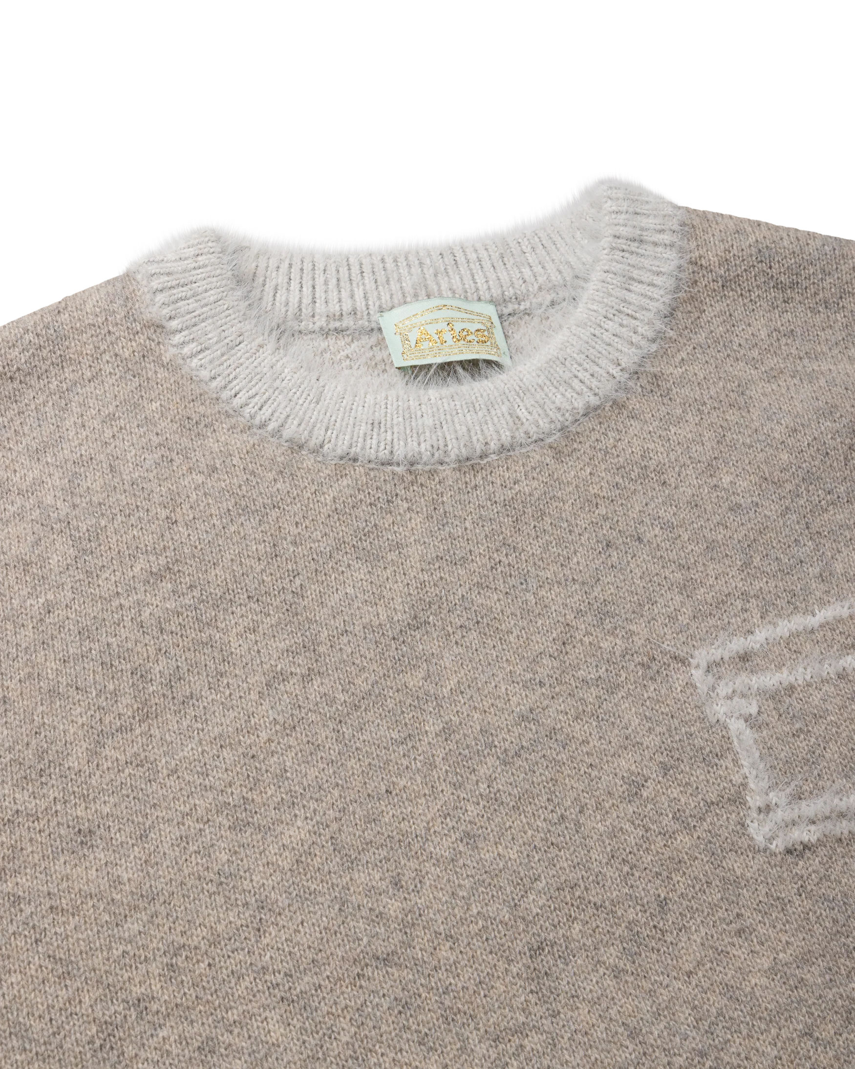 Fluffy Column Chenille Crew Neck - Image 6