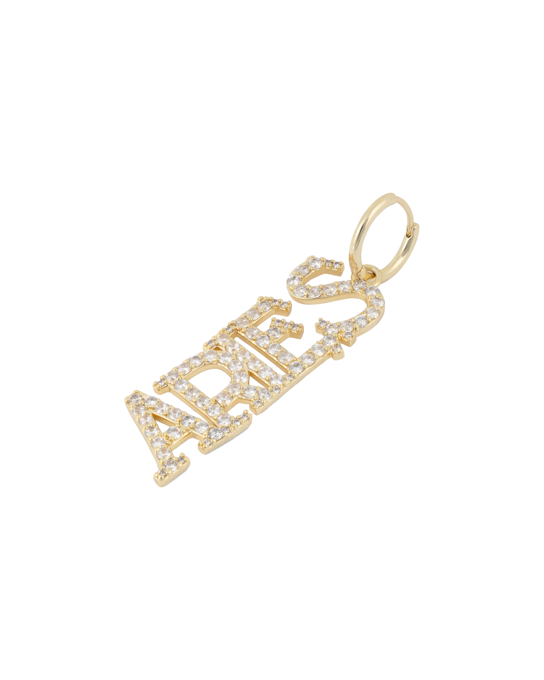 J'Adoro Aries Paved Earring - Image 2