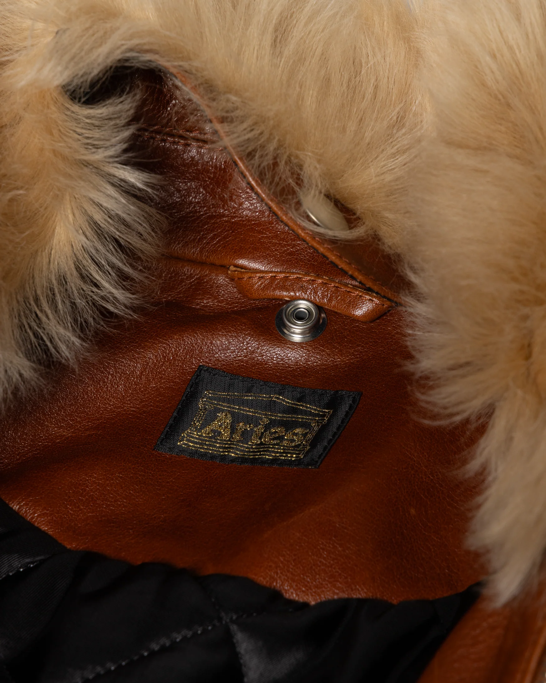 Leather Flight Jacket - Image 11