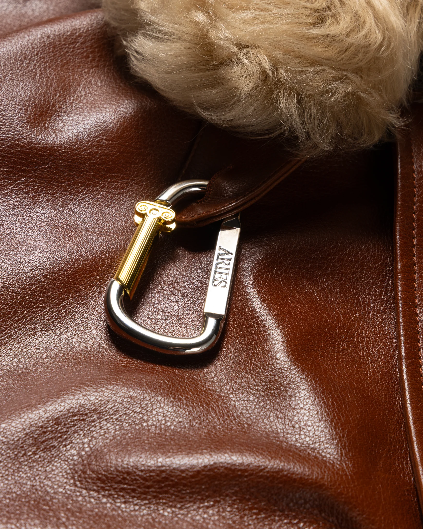 Leather Flight Jacket - Image 12