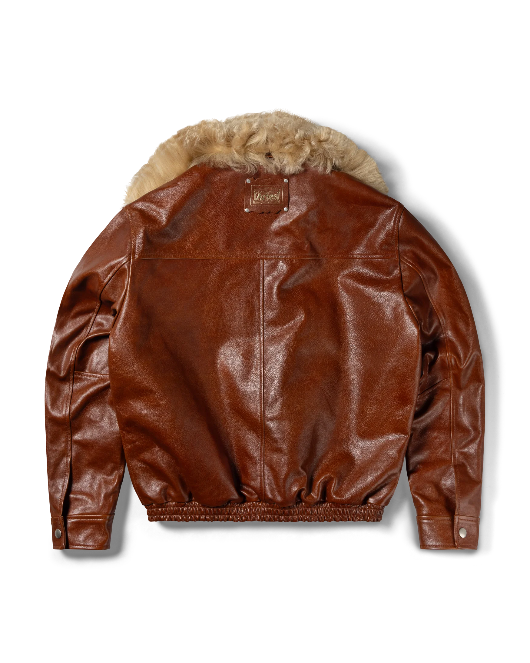 Leather Flight Jacket - Image 6